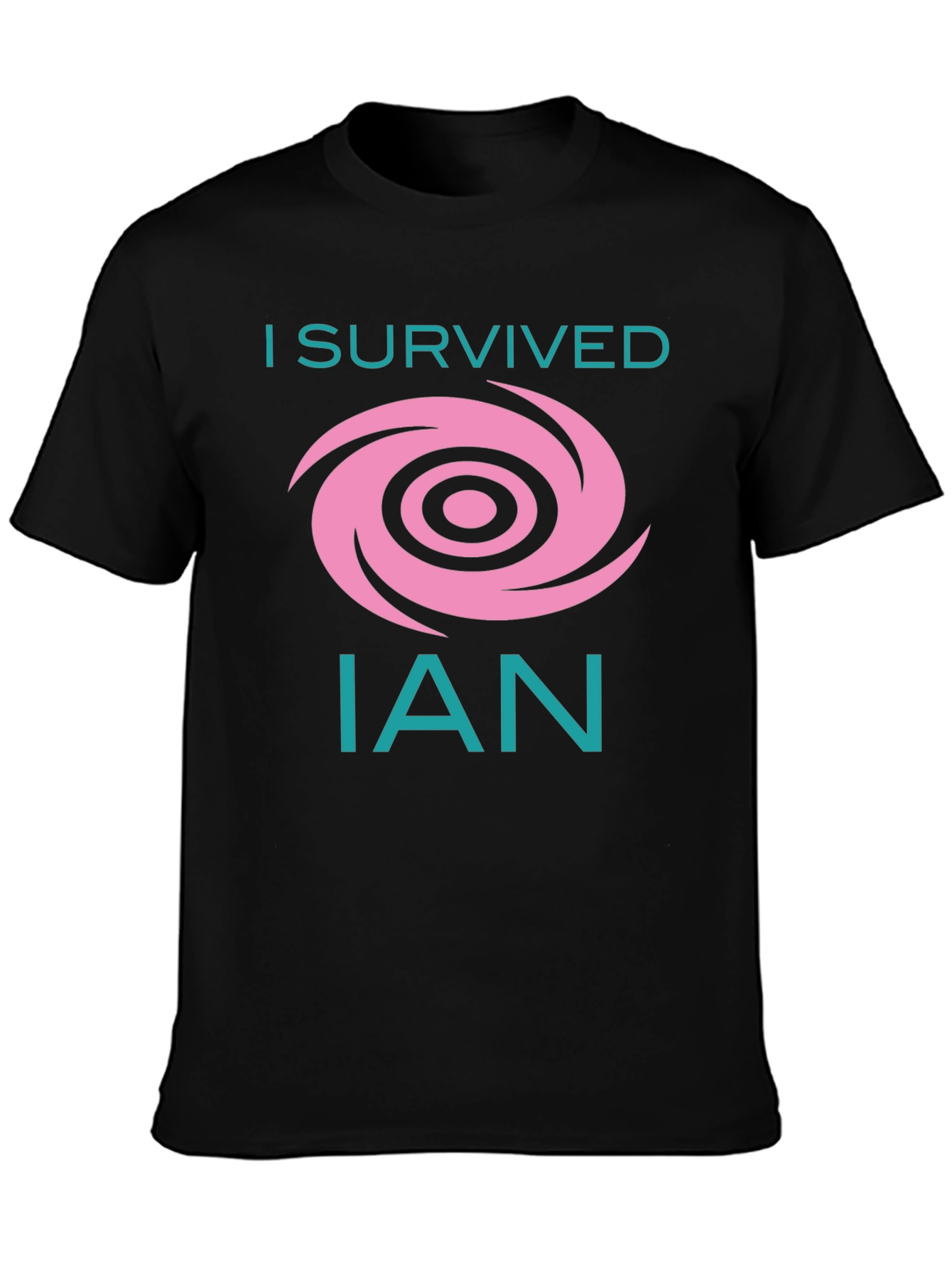 I Survived Hurricane Ian T-Shirt Black