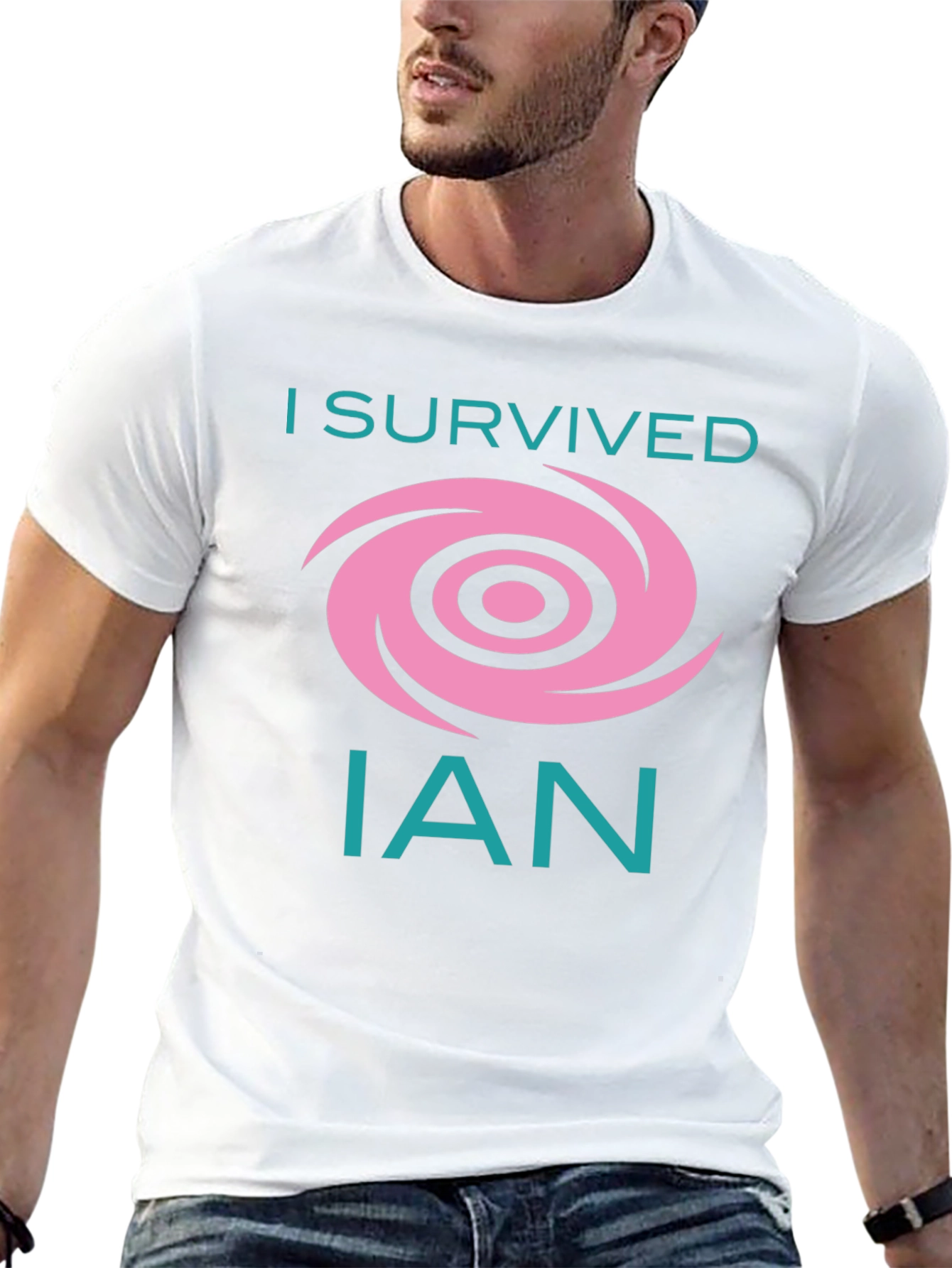 I Survived Hurricane Ian T-Shirt Black
