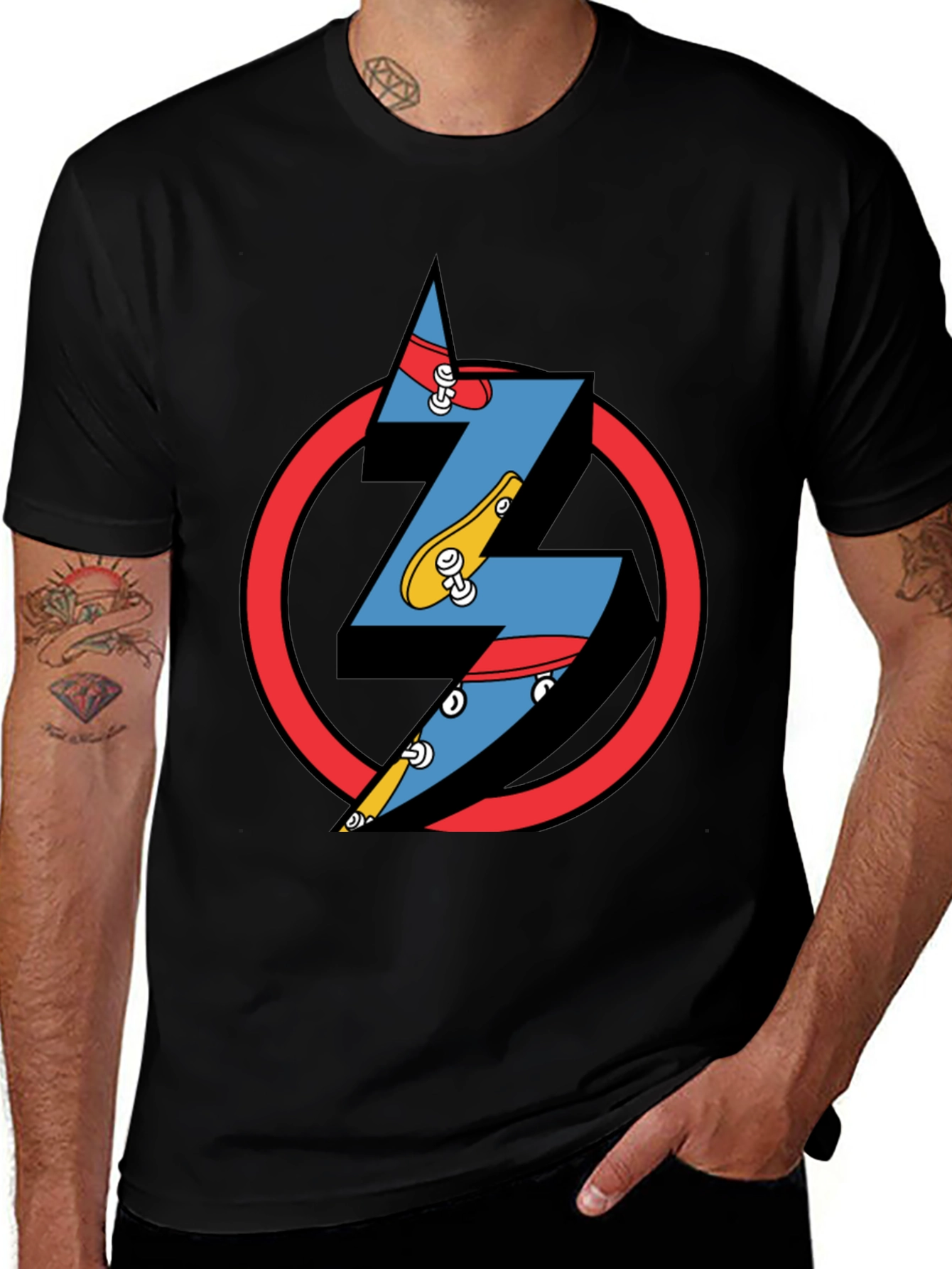 Skate Z T-Shirt - Cool Graphic Tee