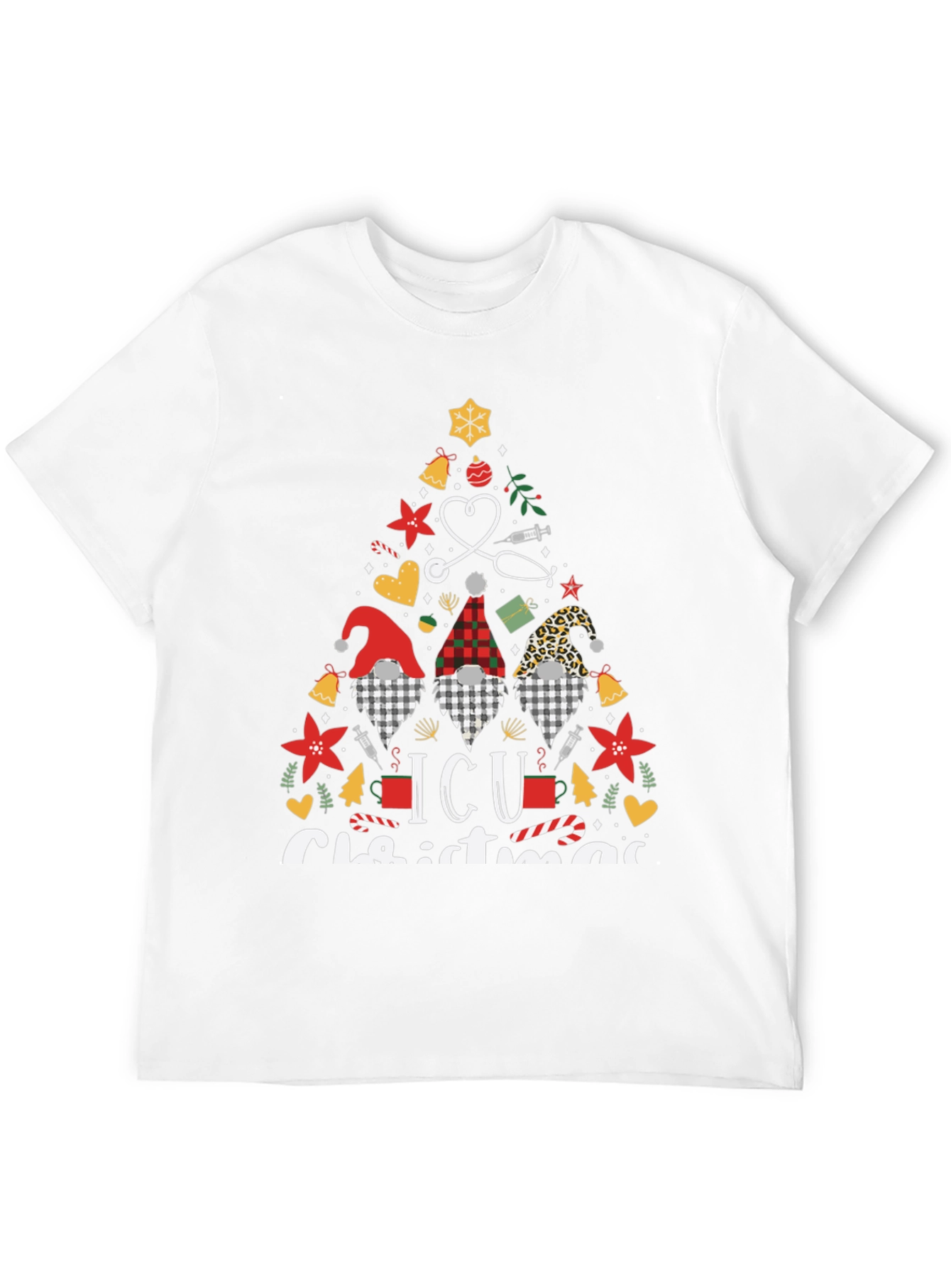 ICU Christmas Gnome T-Shirt