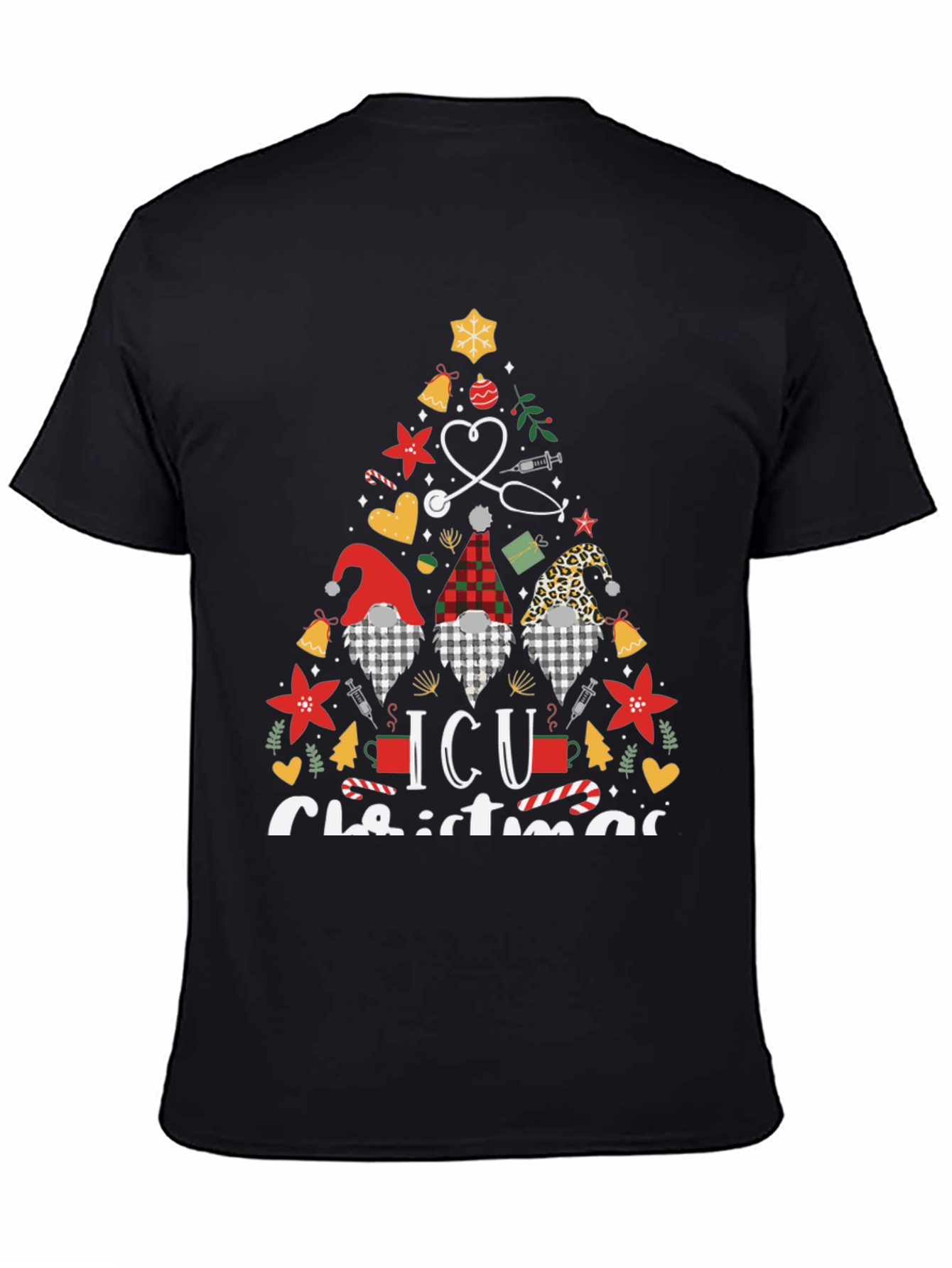 ICU Christmas Gnome T-Shirt