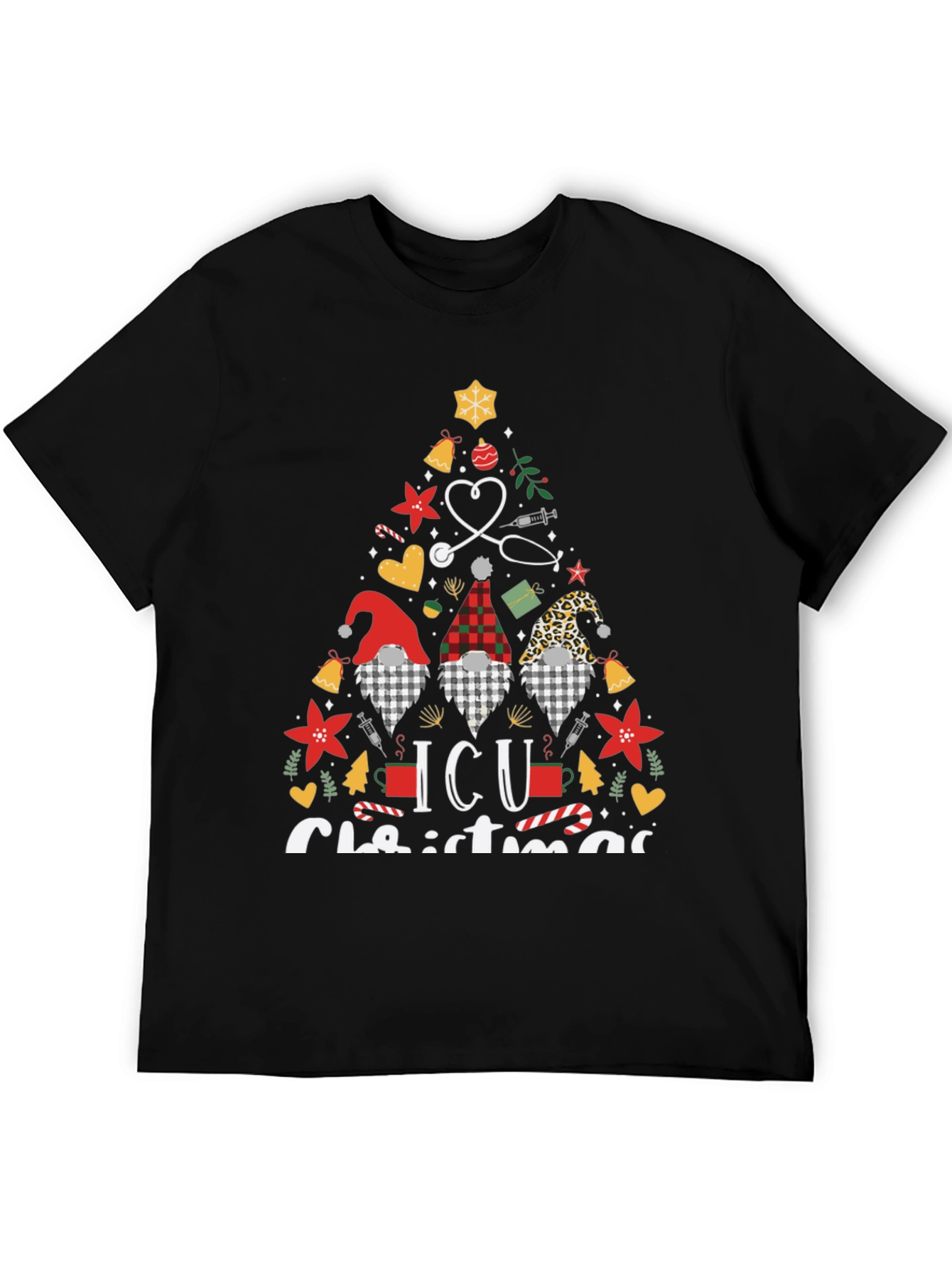 ICU Christmas Gnome T-Shirt