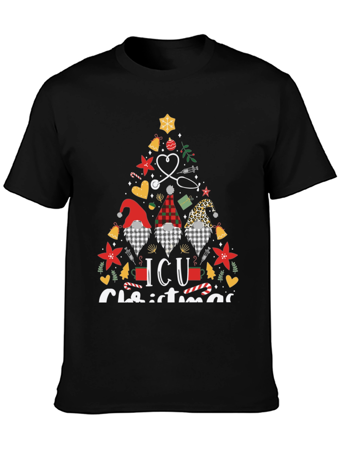 ICU Christmas Gnome T-Shirt