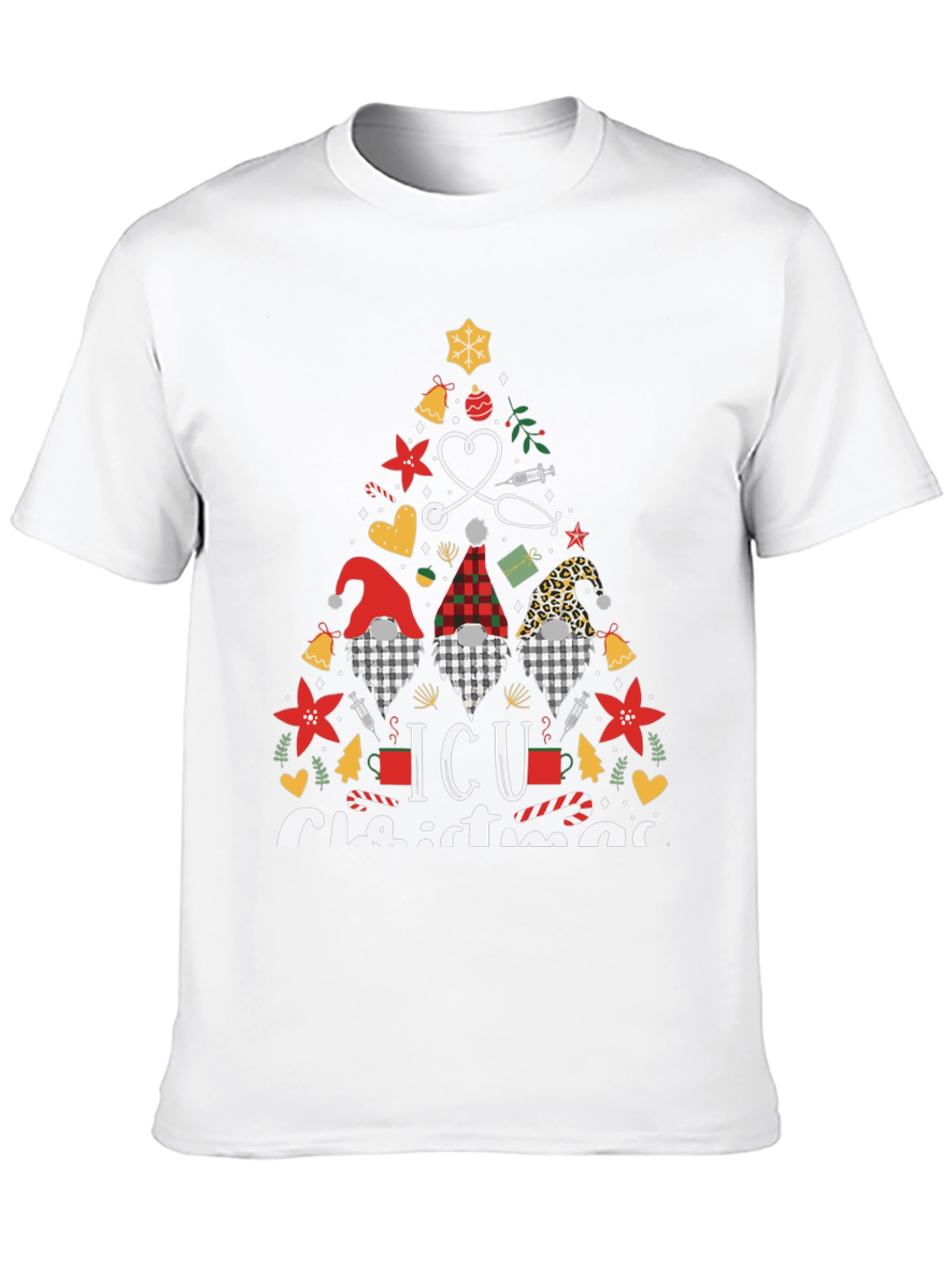 ICU Christmas Gnome T-Shirt