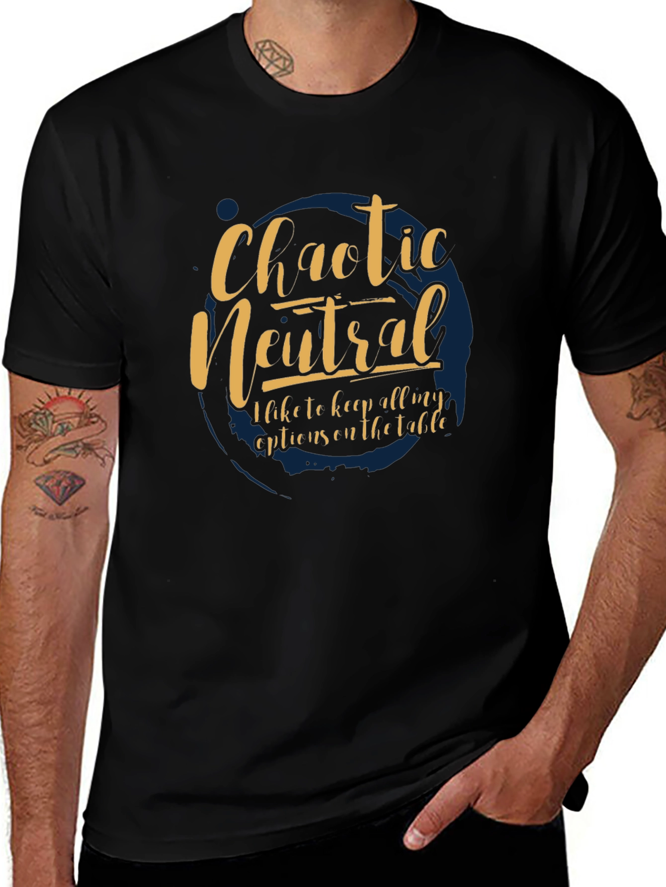 Chaotic Neutral Graphic T-Shirt