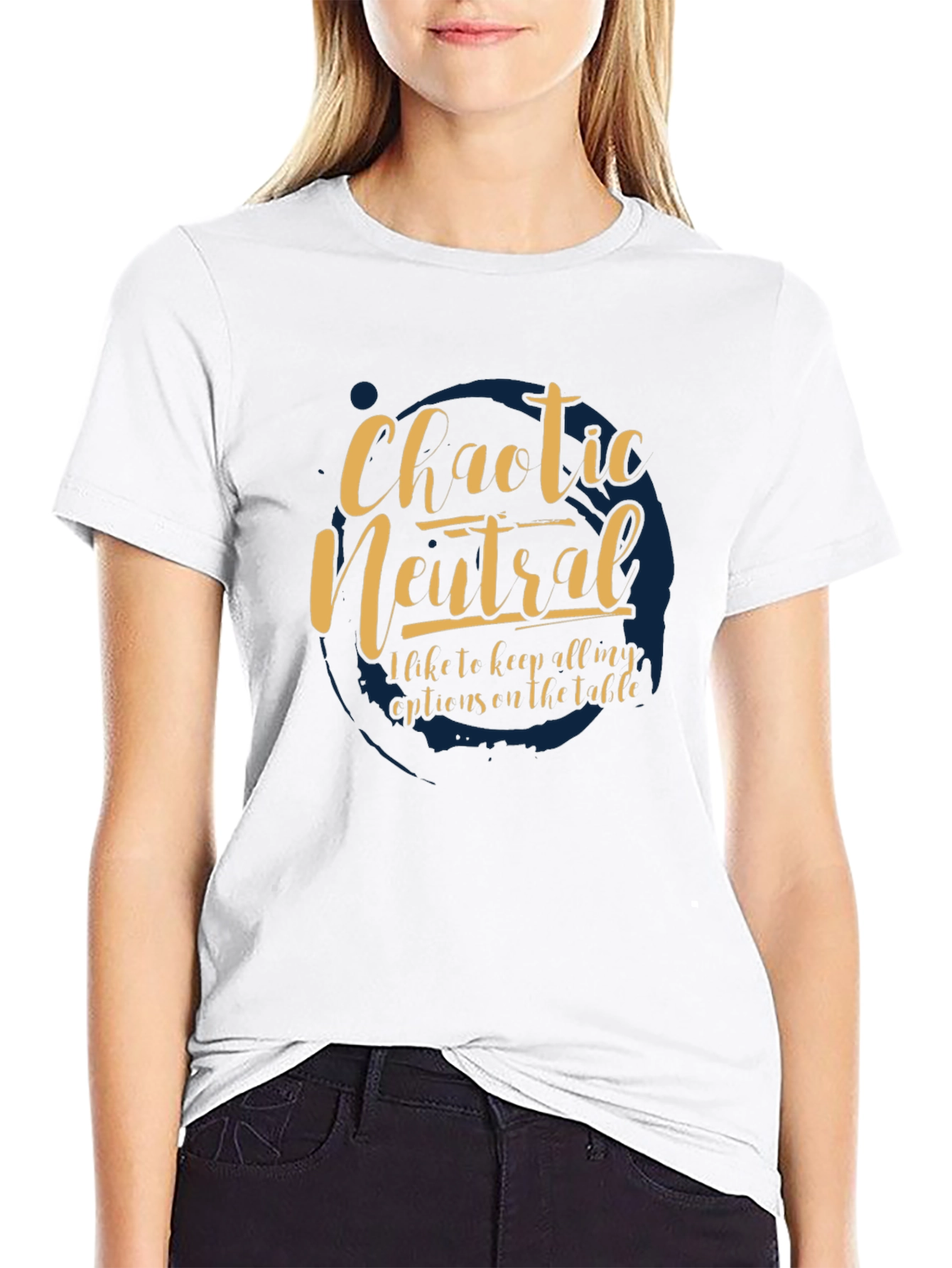 Chaotic Neutral Graphic T-Shirt