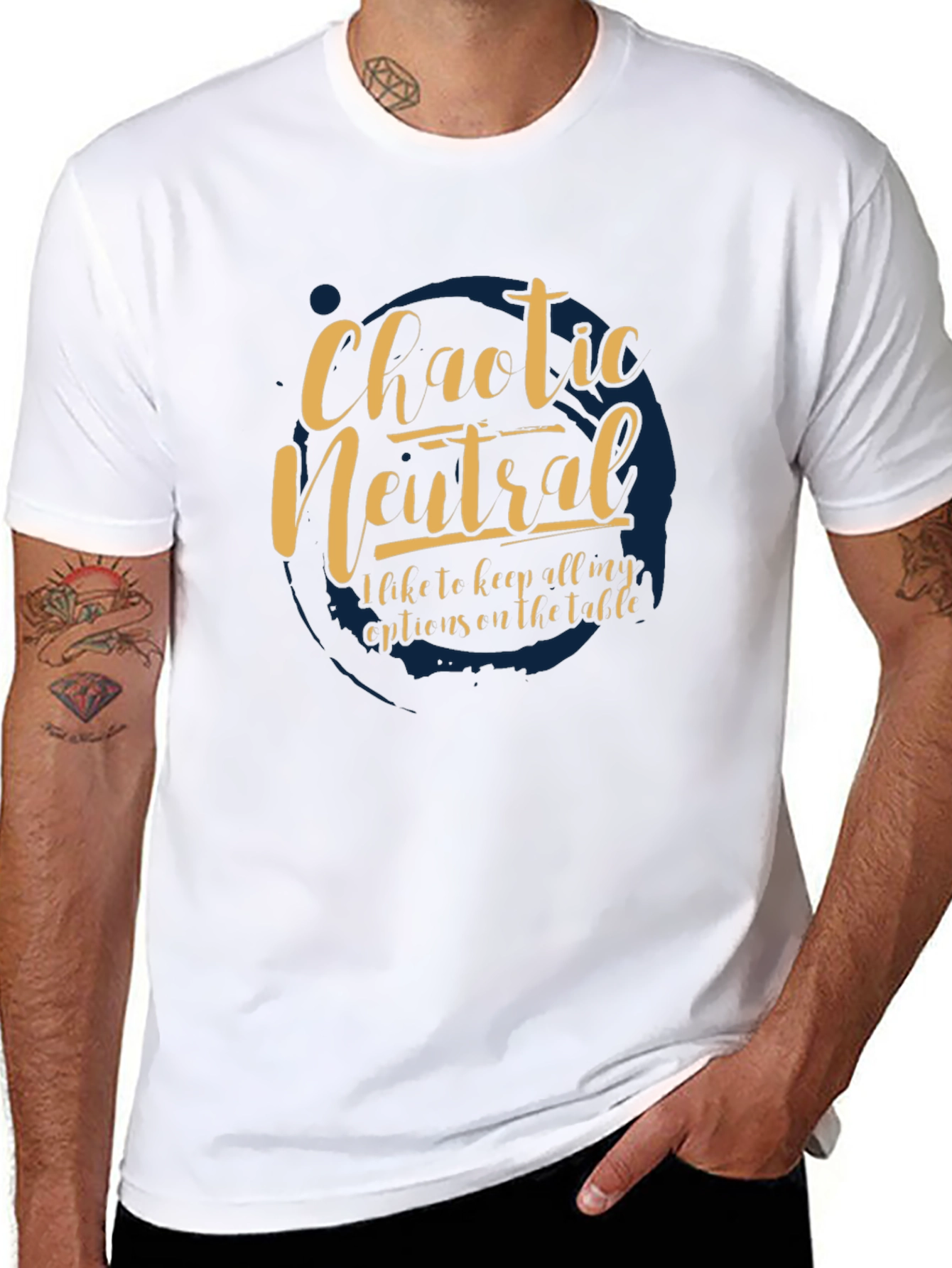 Chaotic Neutral Graphic T-Shirt