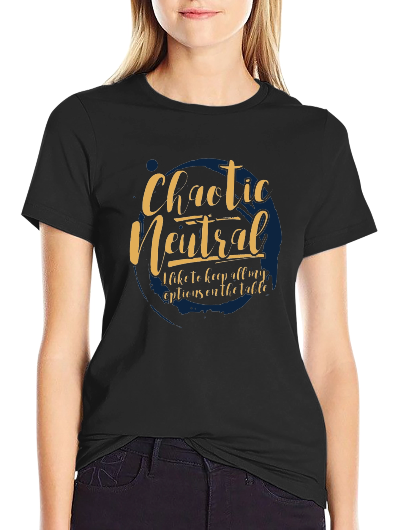 Chaotic Neutral Graphic T-Shirt