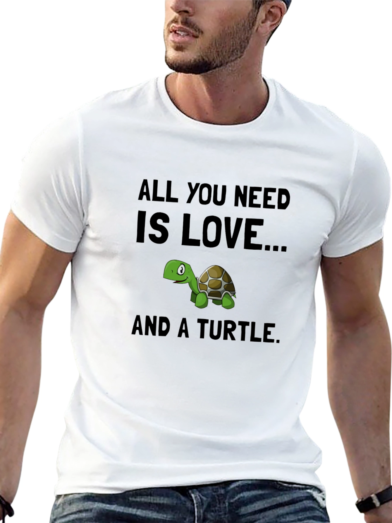 All You Need is Love & Turtle T-Shirt