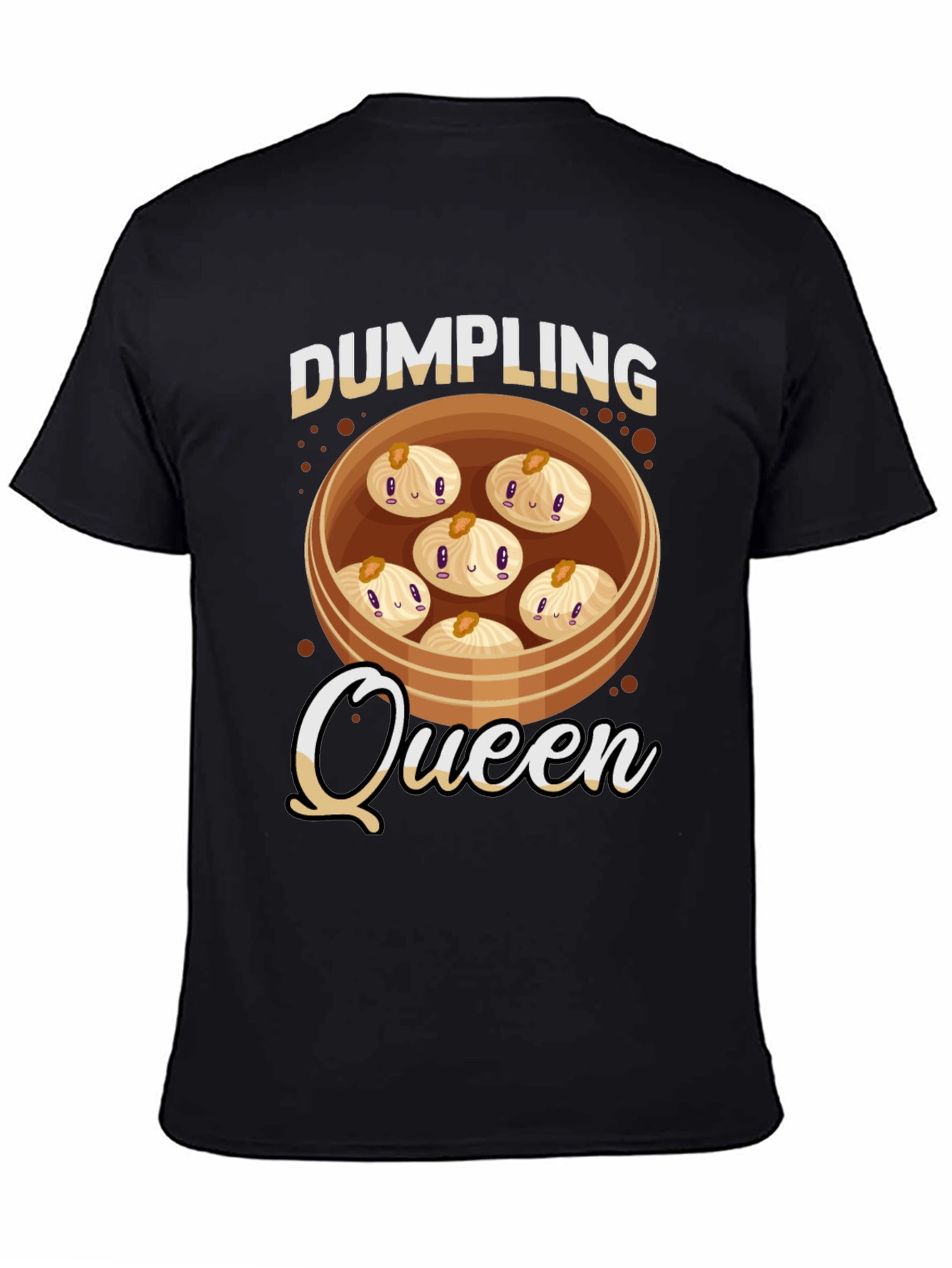 Dumpling Queen T-Shirt - Cute Foodie Tee
