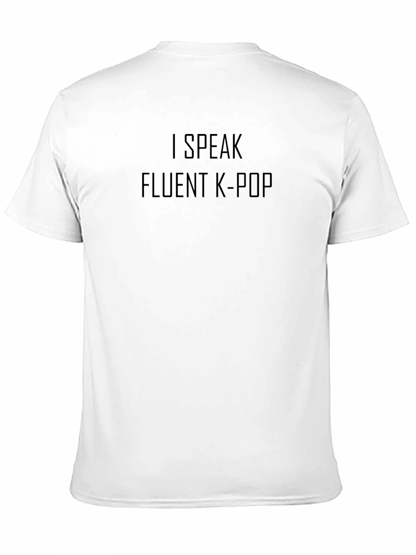 I Speak Fluent K-Pop Graphic Tee - Black