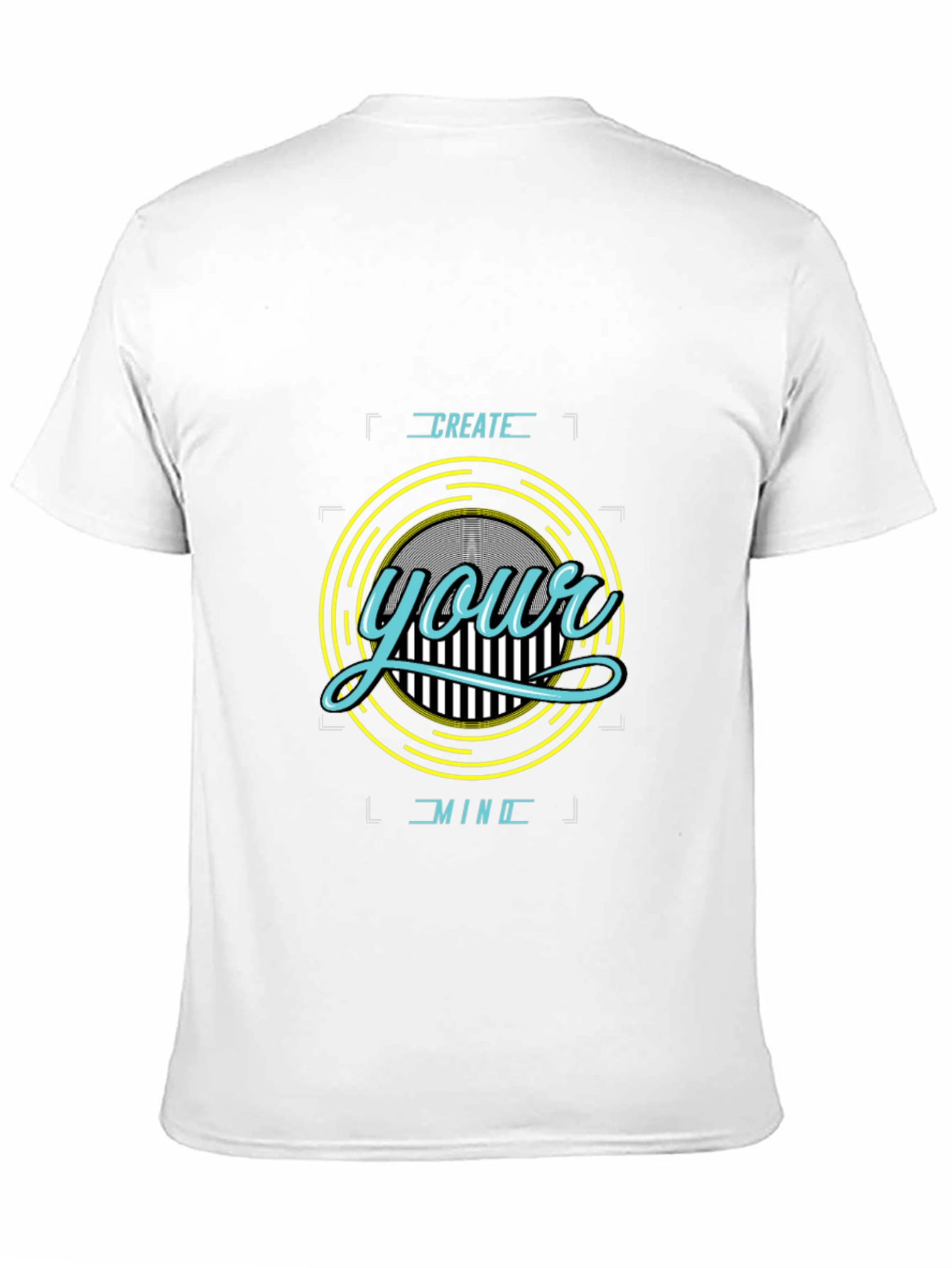 Create Your Mind Black Graphic Tee