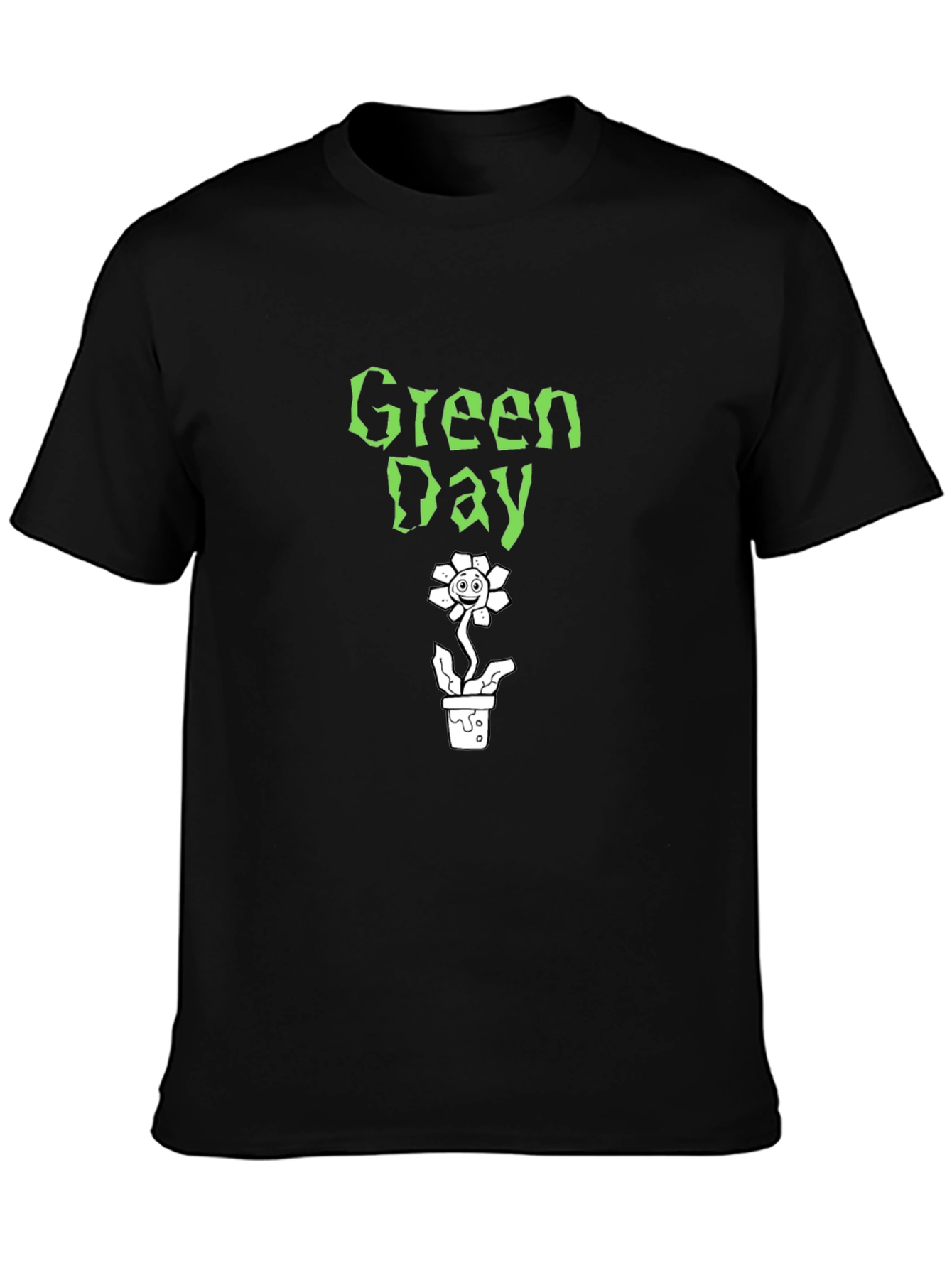 Green Day Black T-Shirt