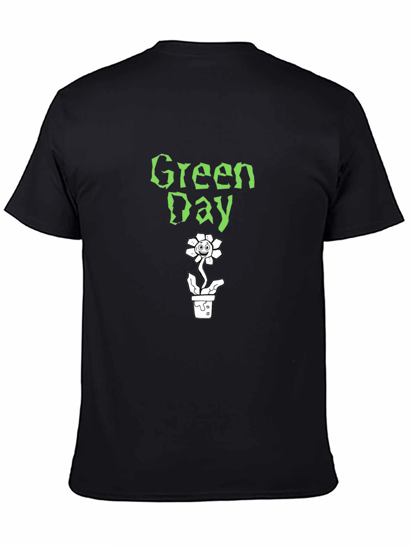Green Day Black T-Shirt