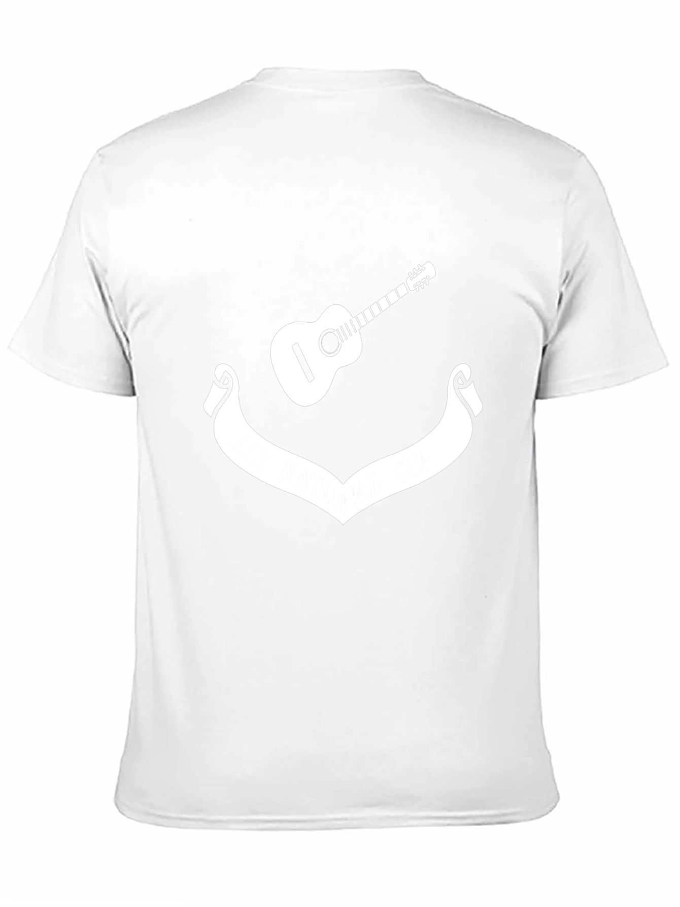 Guitar & Banner Graphic Tee - Black