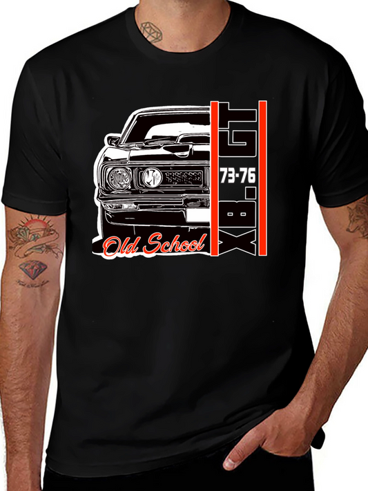 Old School Car Graphic Tee - XB GT 73-76 Black T-Shirt