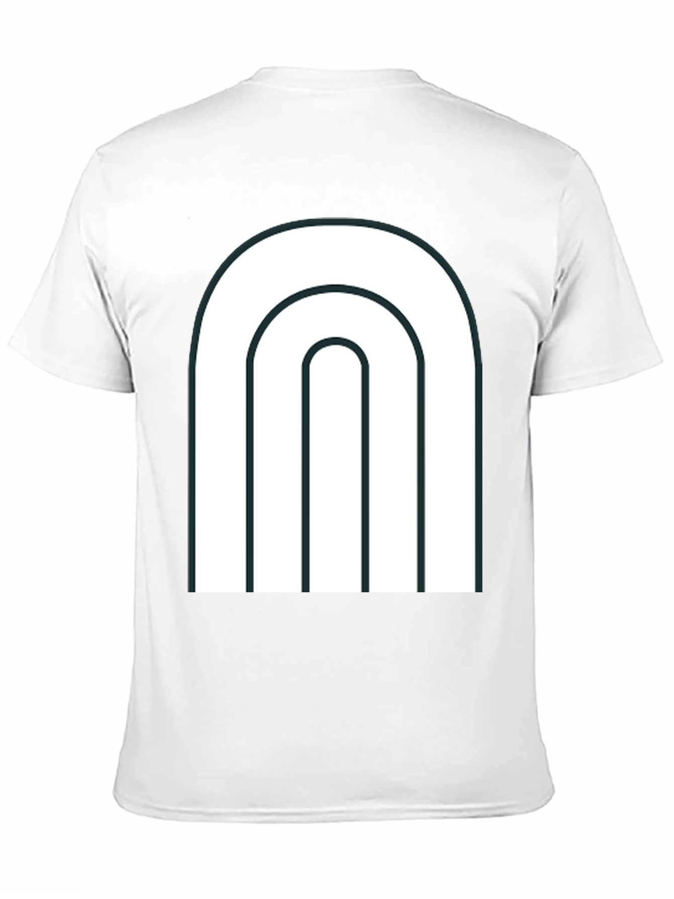 Modern Arch Graphic Tee - Black