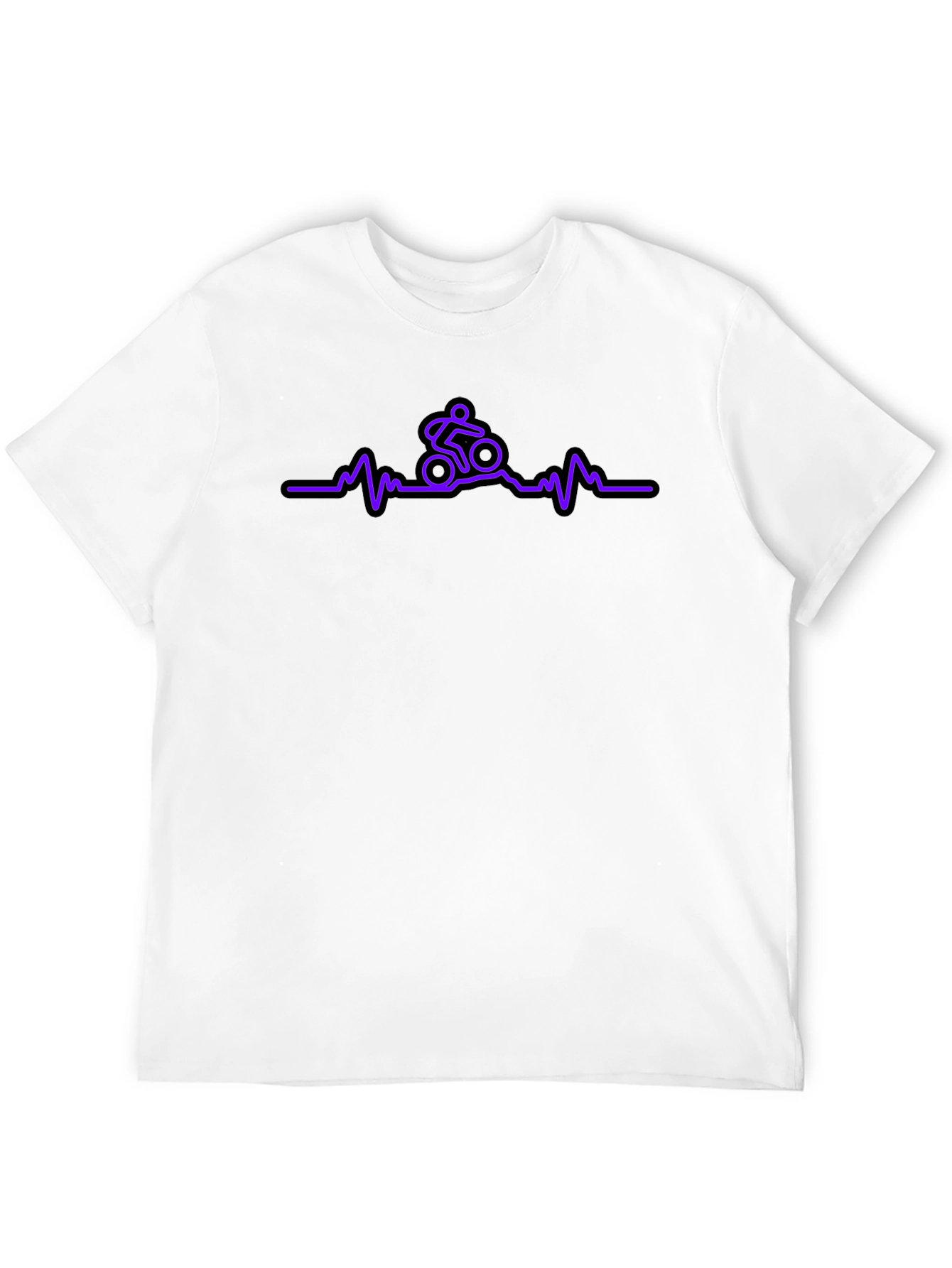 Mountain Bike Heartbeat T-Shirt - Ride Life