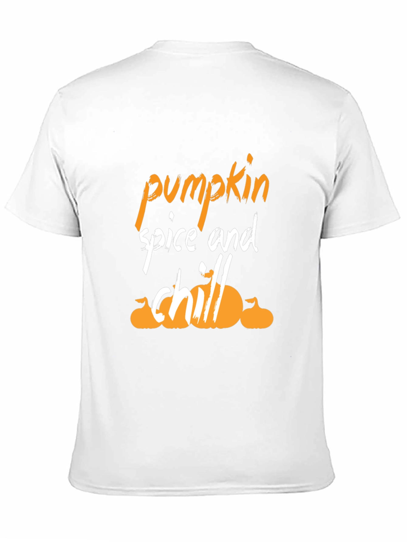 Pumpkin Spice and Chill Graphic T-Shirt