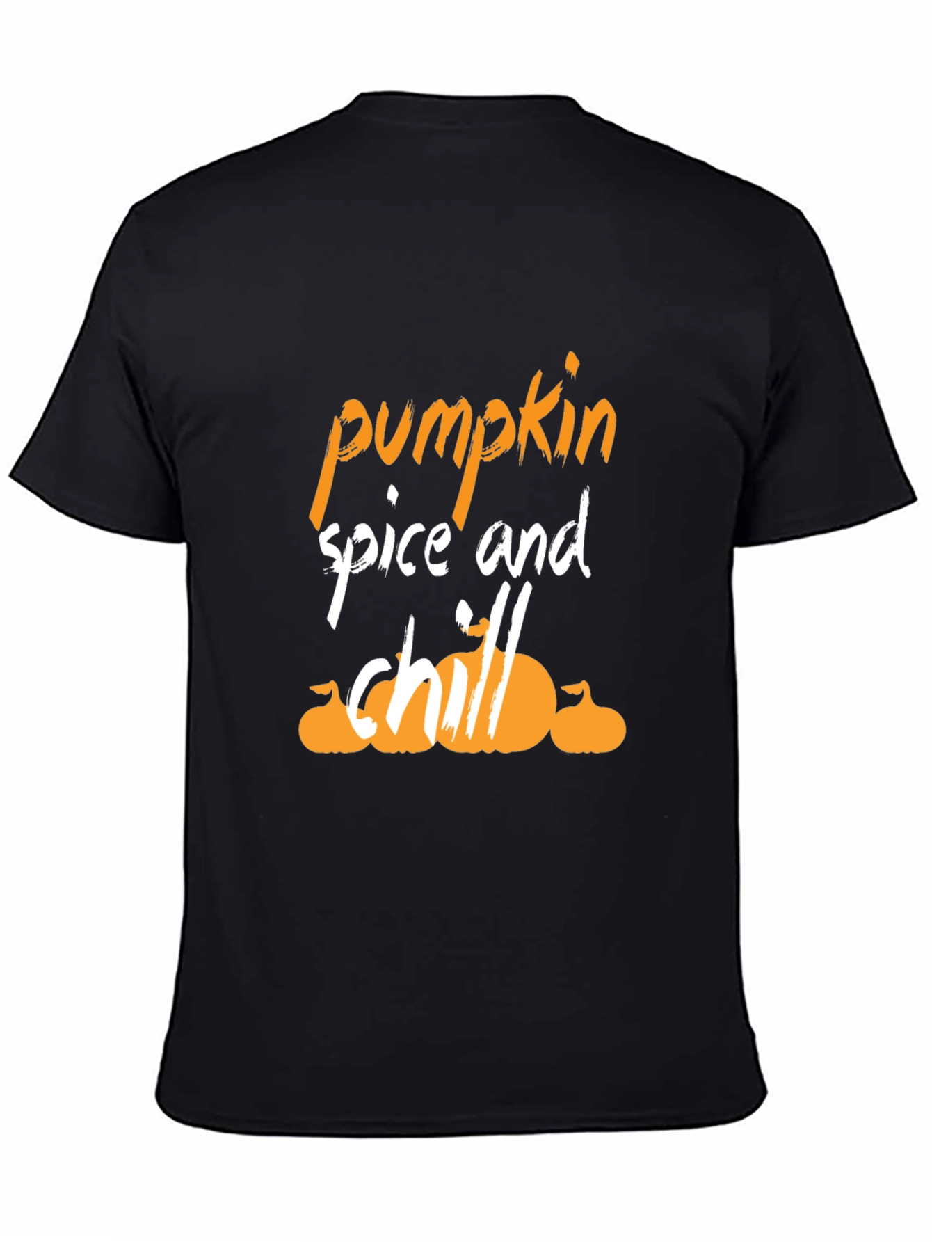 Pumpkin Spice and Chill Graphic T-Shirt