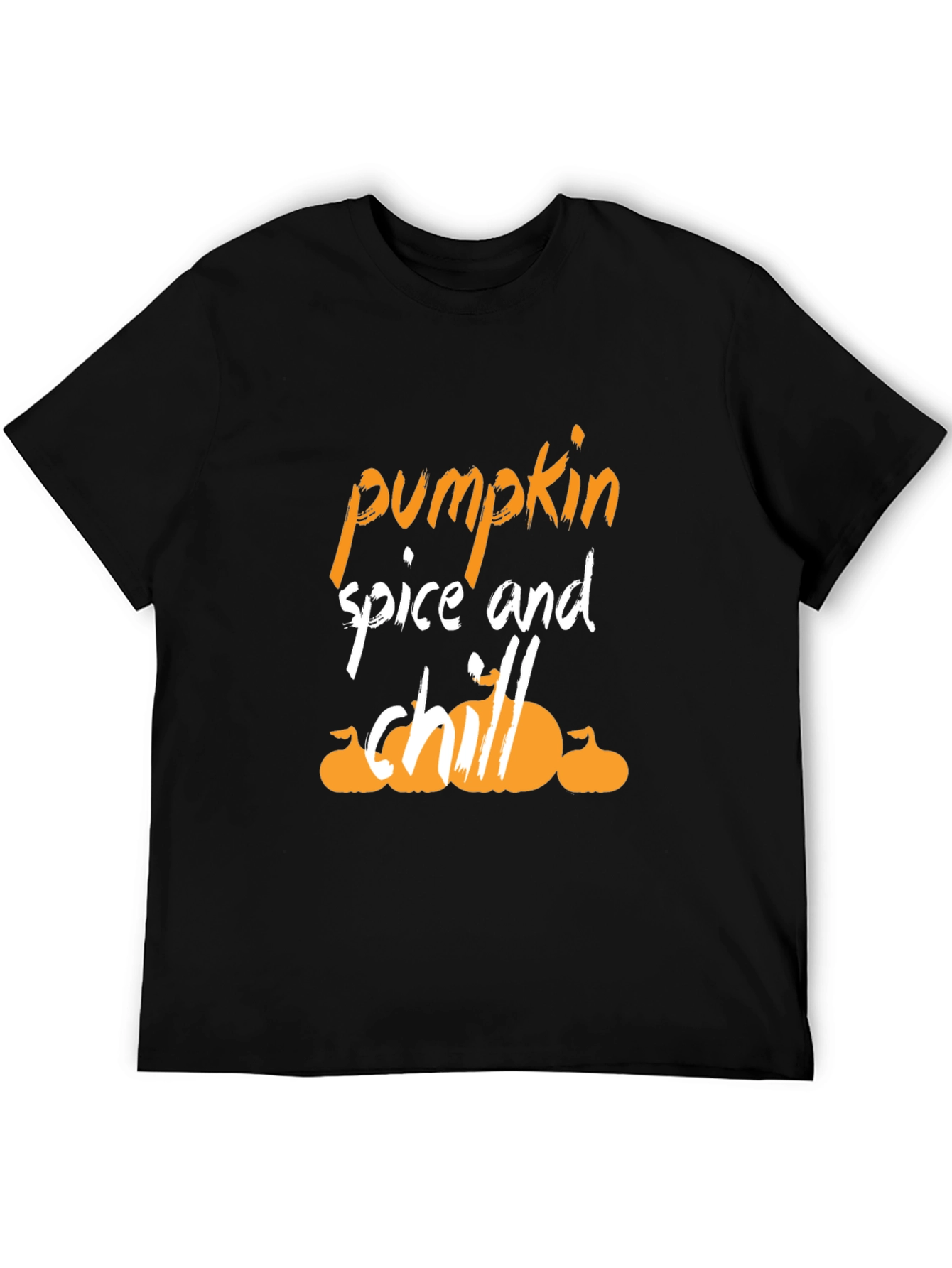 Pumpkin Spice and Chill Graphic T-Shirt