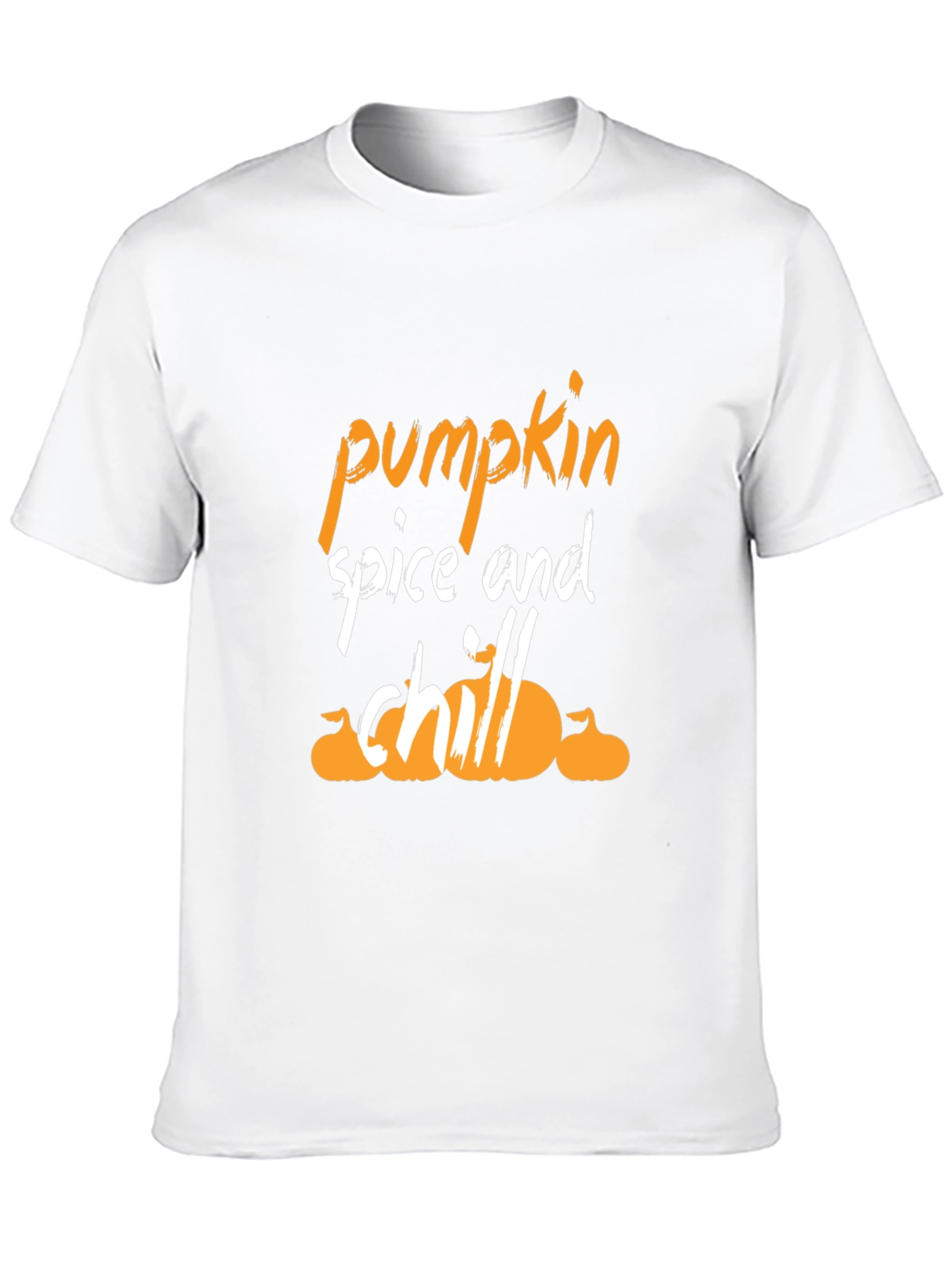Pumpkin Spice and Chill Graphic T-Shirt