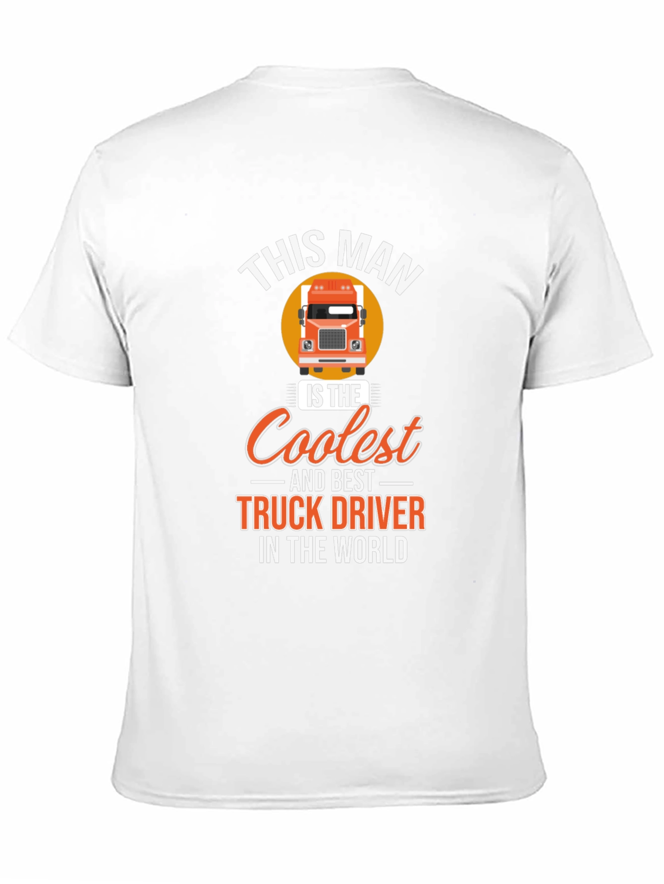Coolest Truck Driver T-Shirt - Black