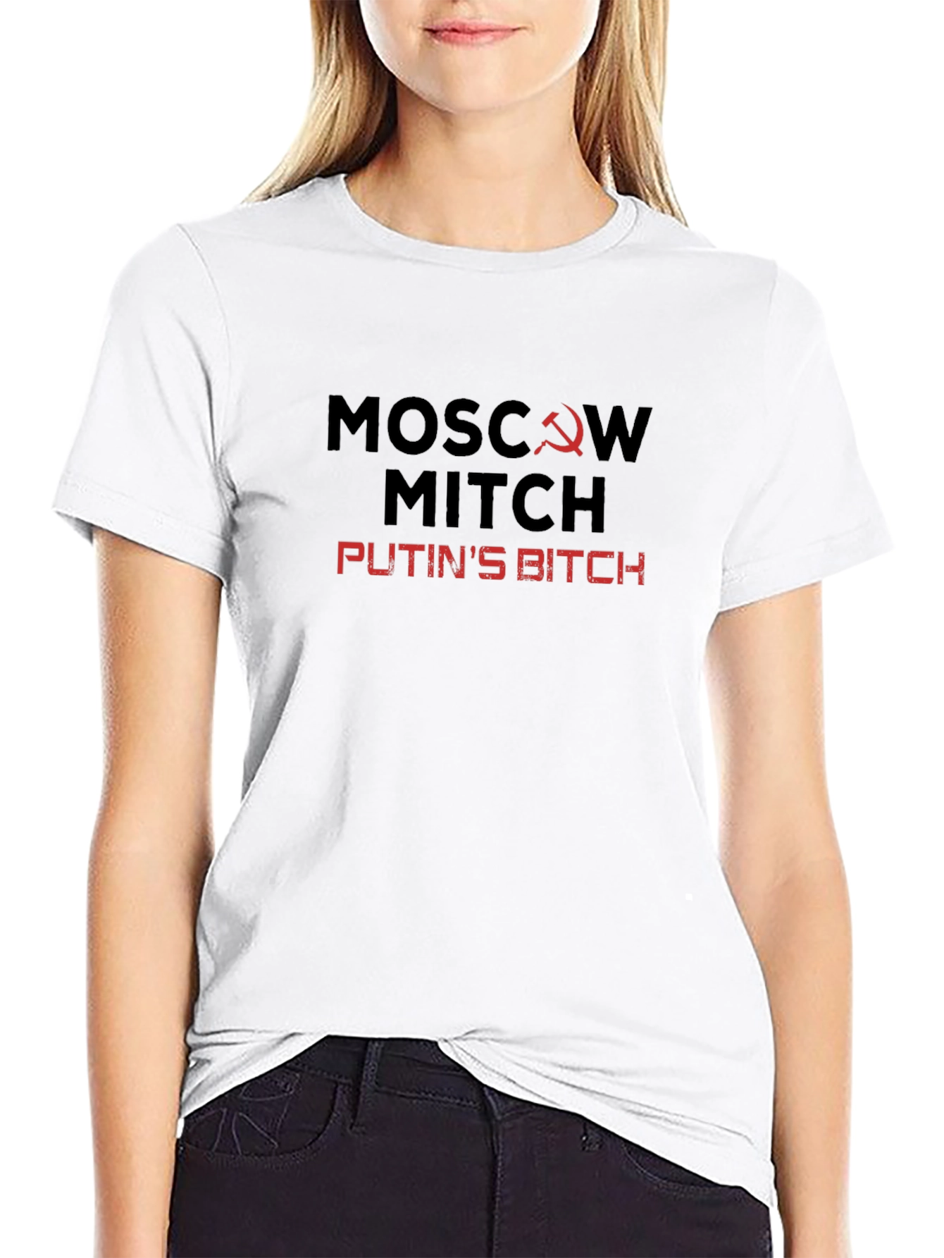 Moscow Mitch T-Shirt - Provocative Political Statement Tee