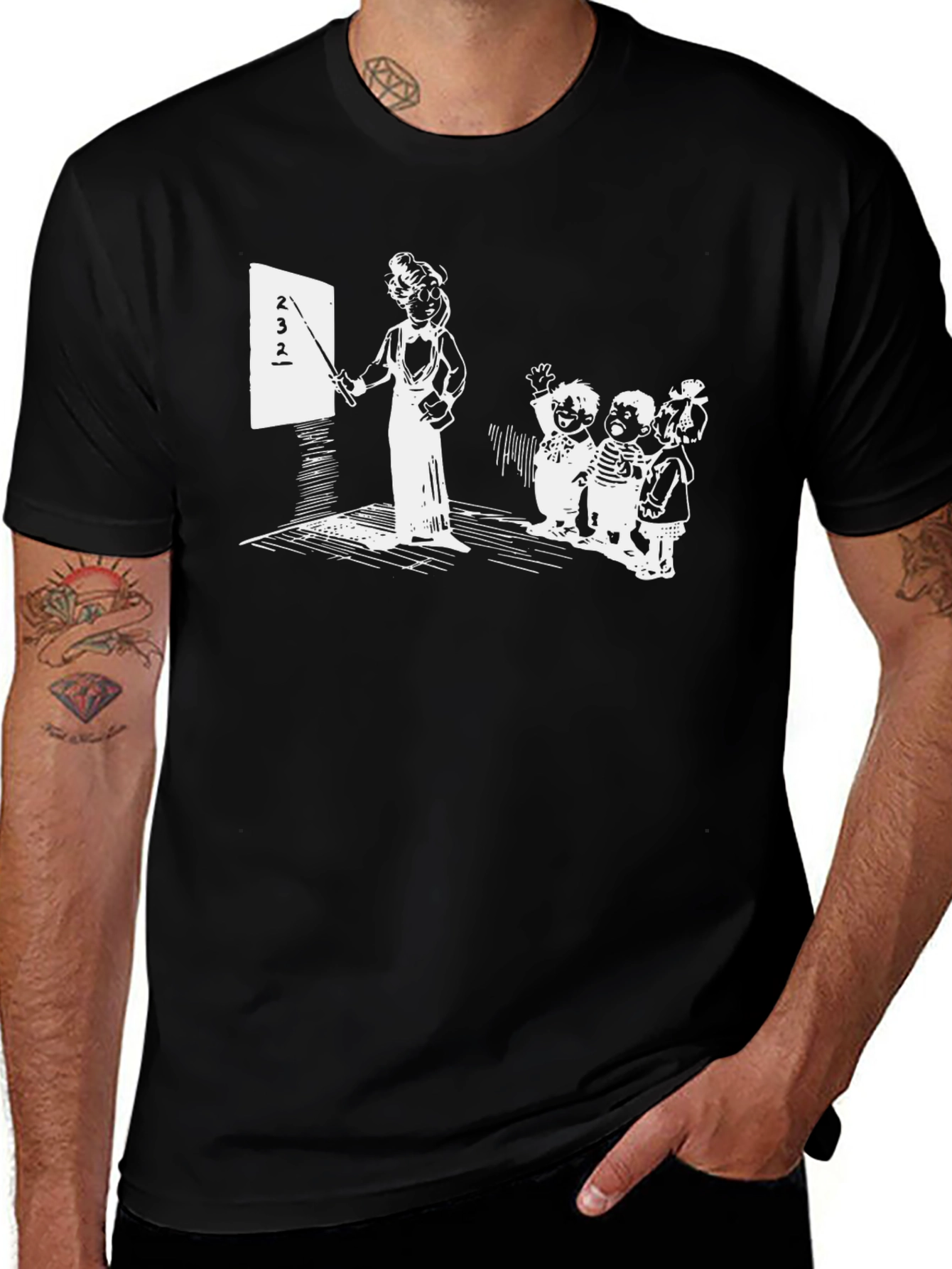 Retro Teacher Graphic Tee