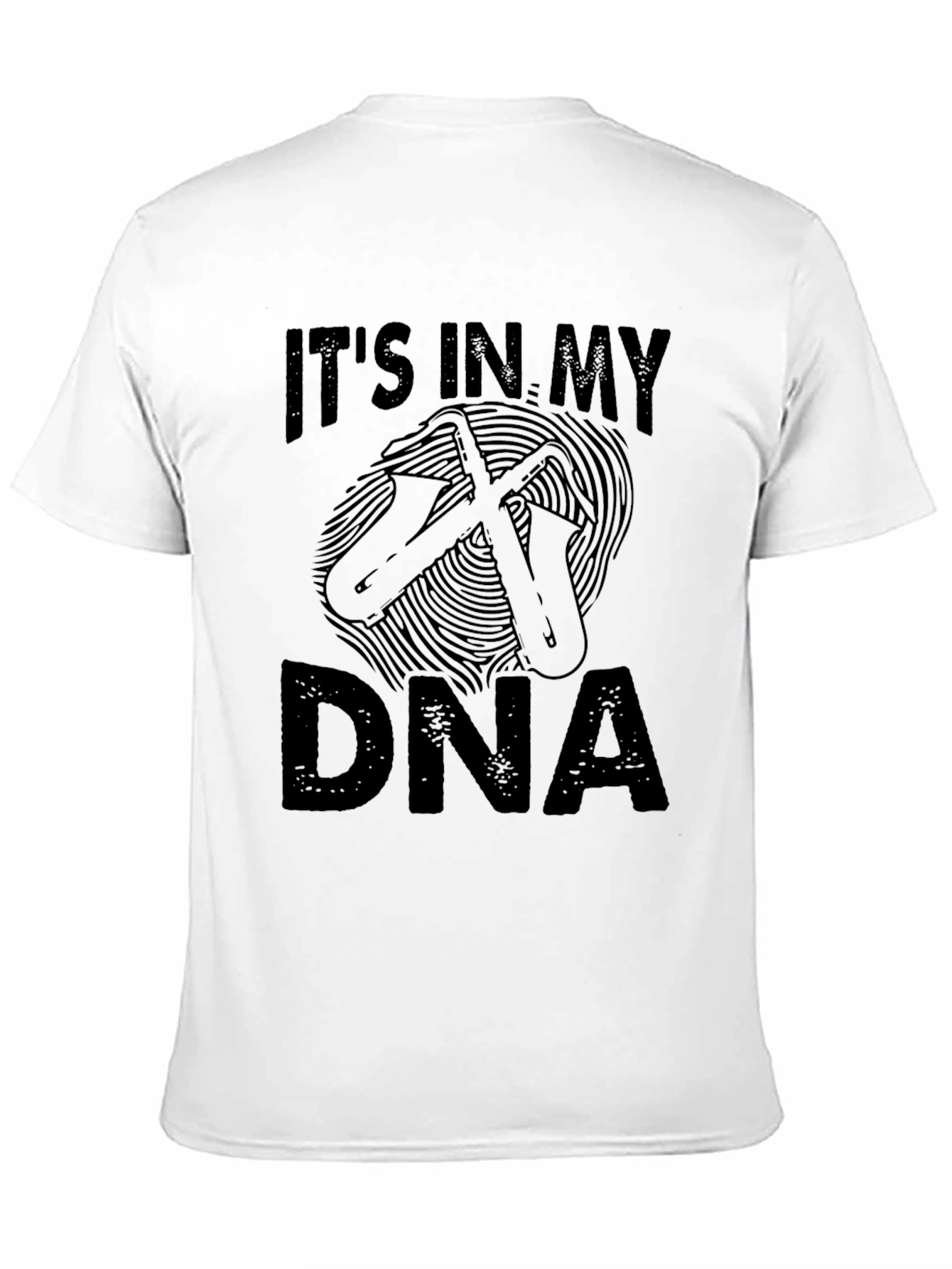 Saxophone DNA T-Shirt - Musician Gift