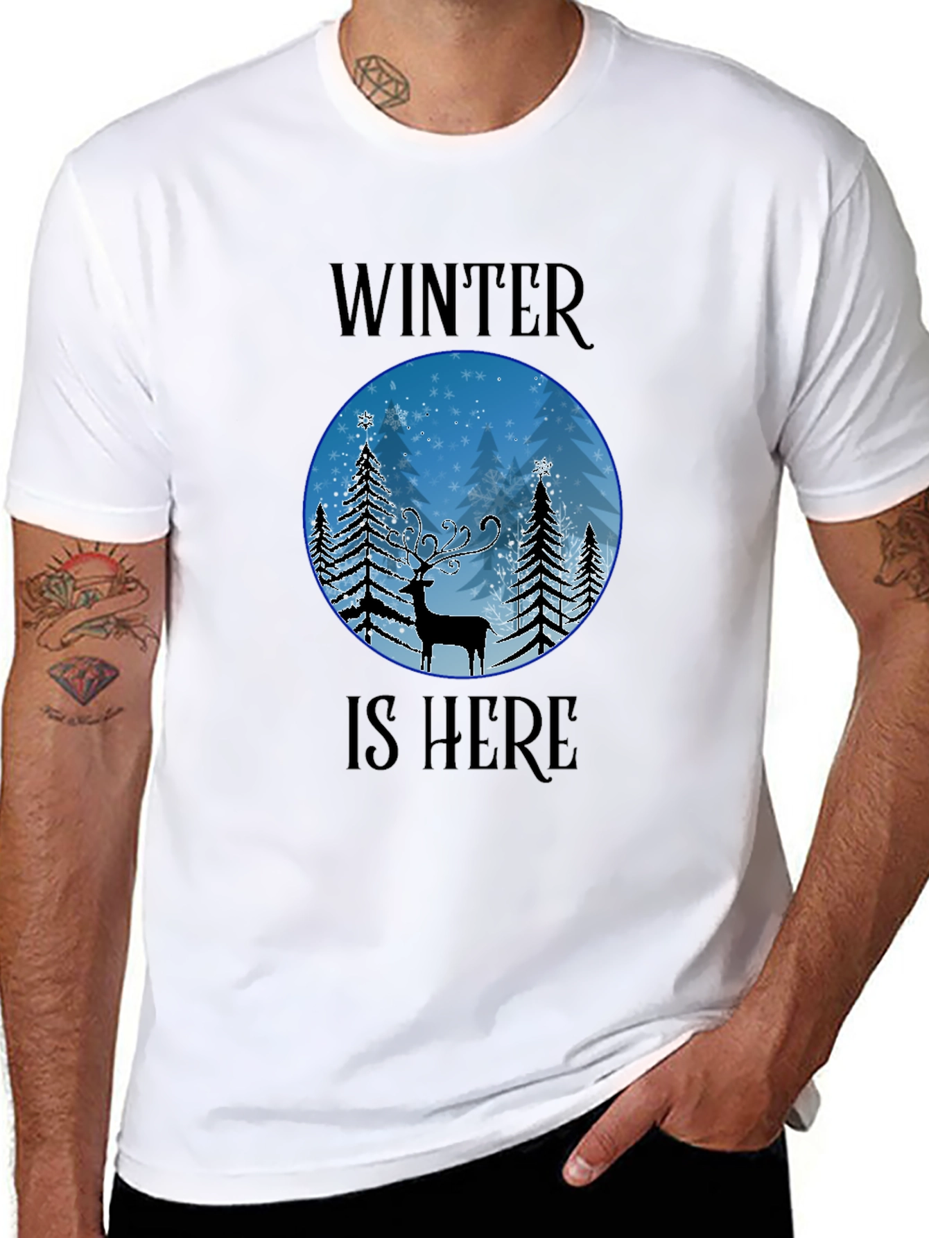 Winter Is Here Graphic Tee