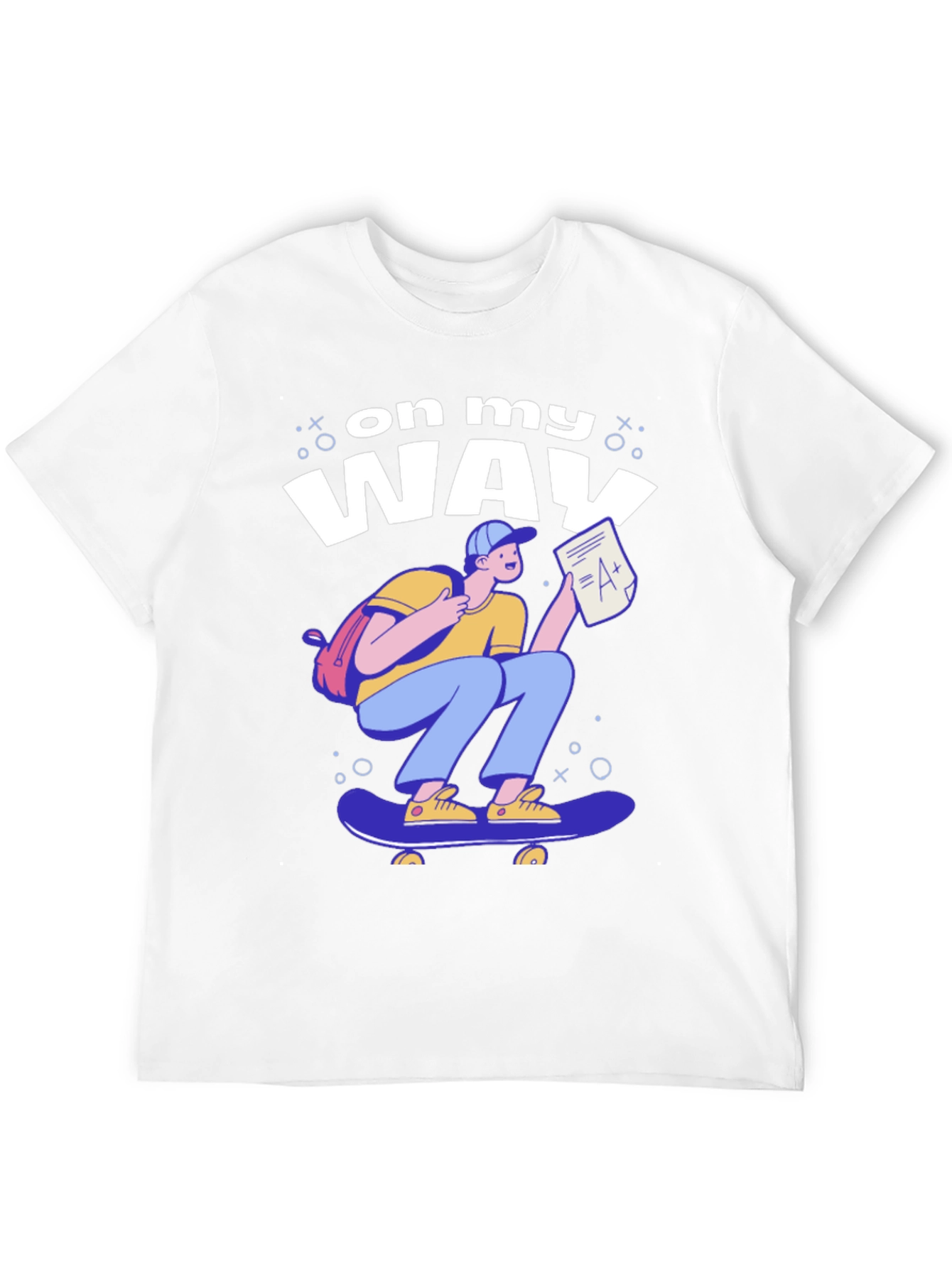 On My Way Skateboard T-Shirt
