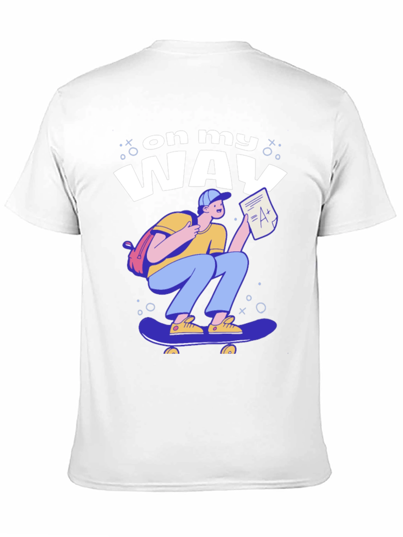 On My Way Skateboard T-Shirt