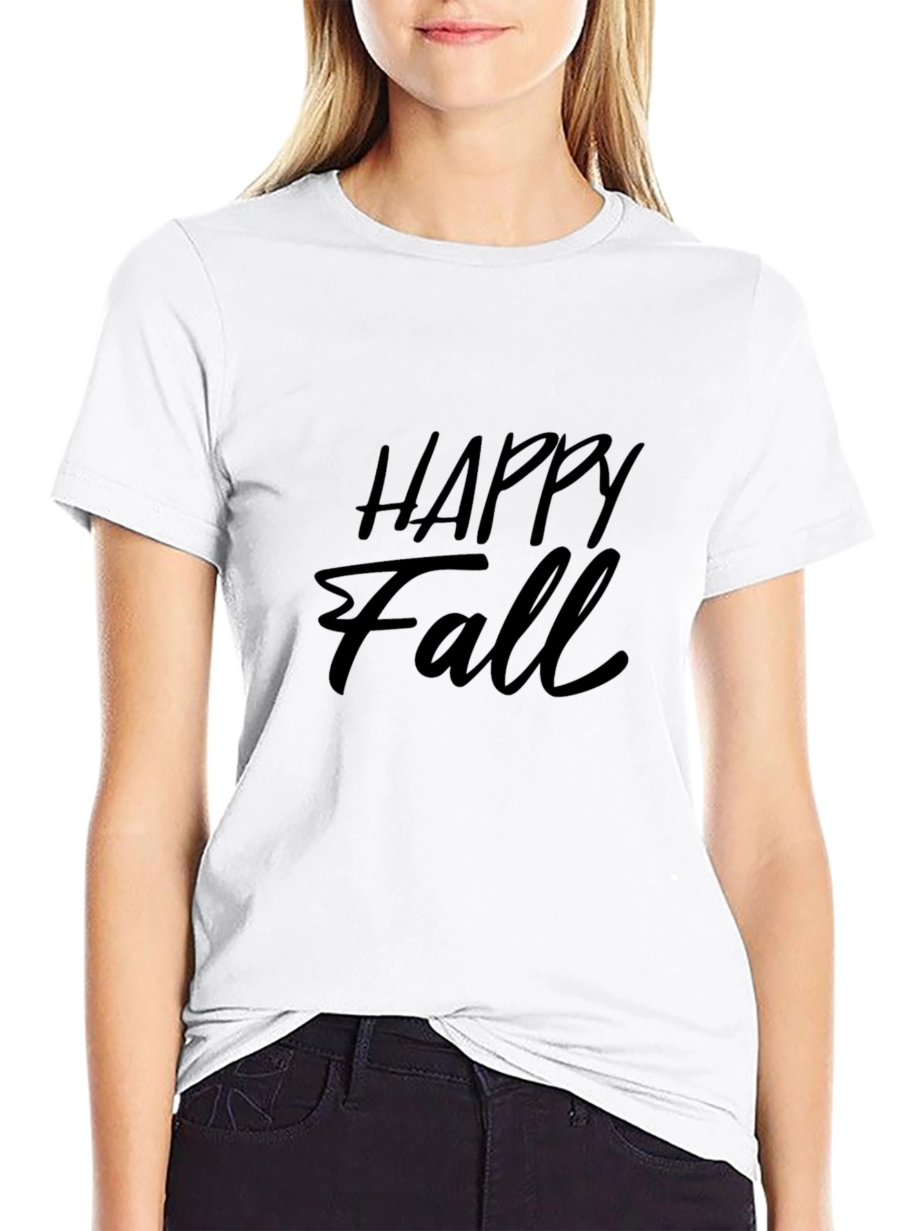 Happy Fall Graphic T-Shirt