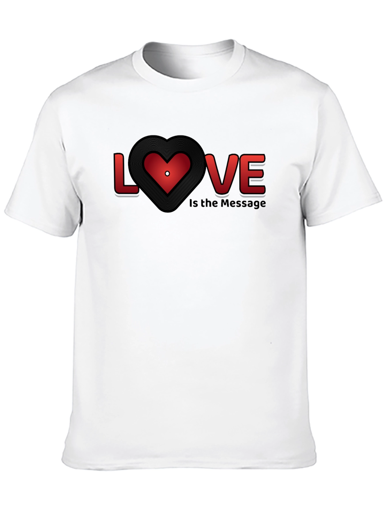 Love is the Message Graphic Tee