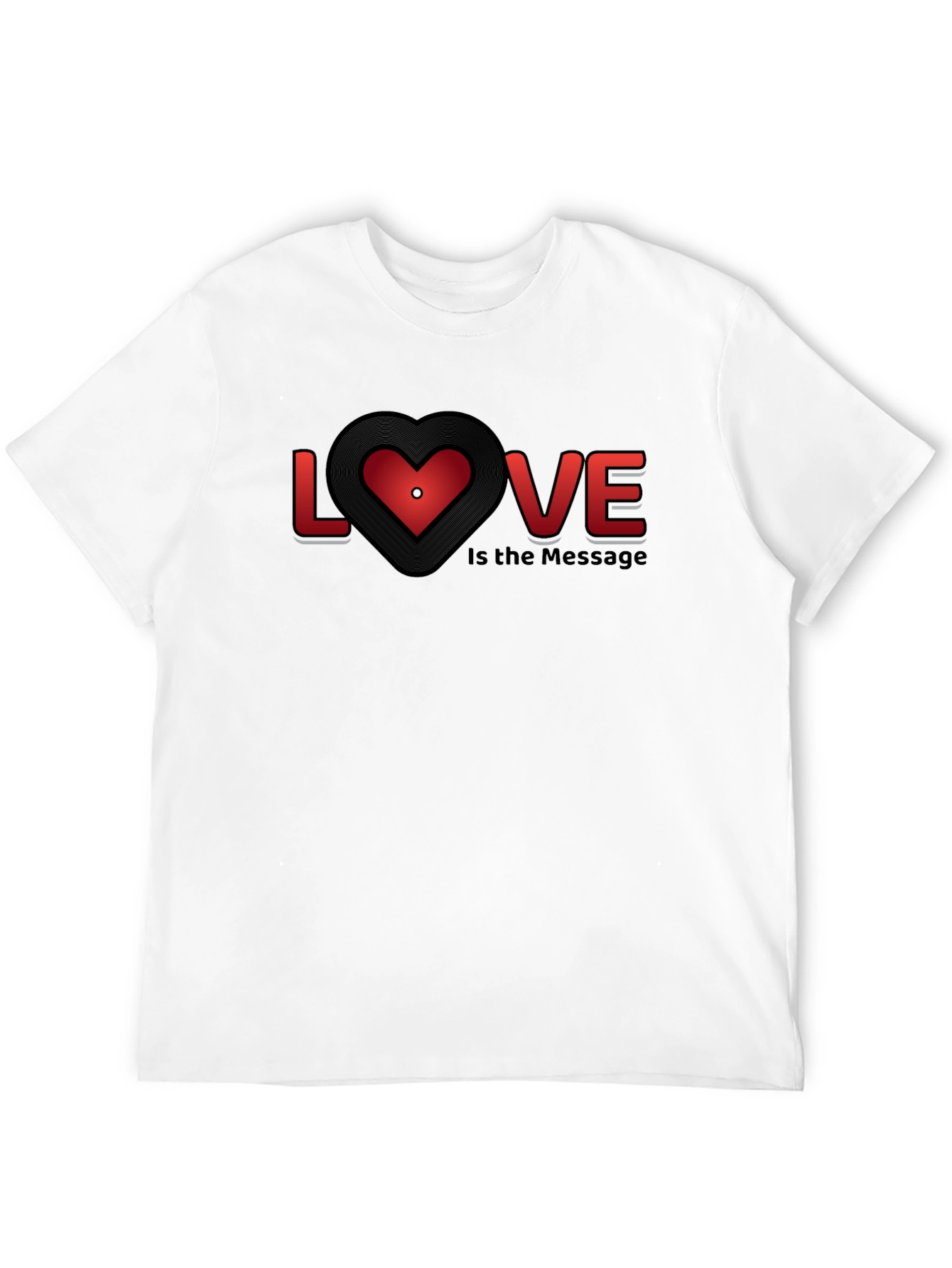 Love is the Message Graphic Tee