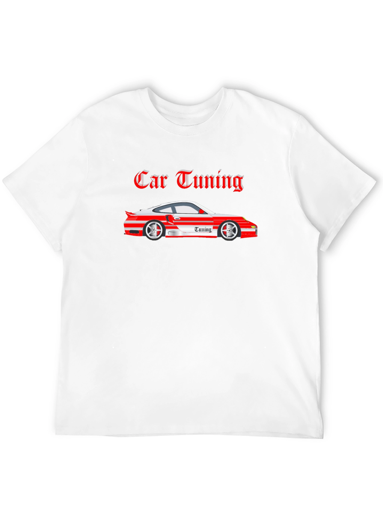 Car Tuning Graphic Tee - Automotive Enthusiast Shirt