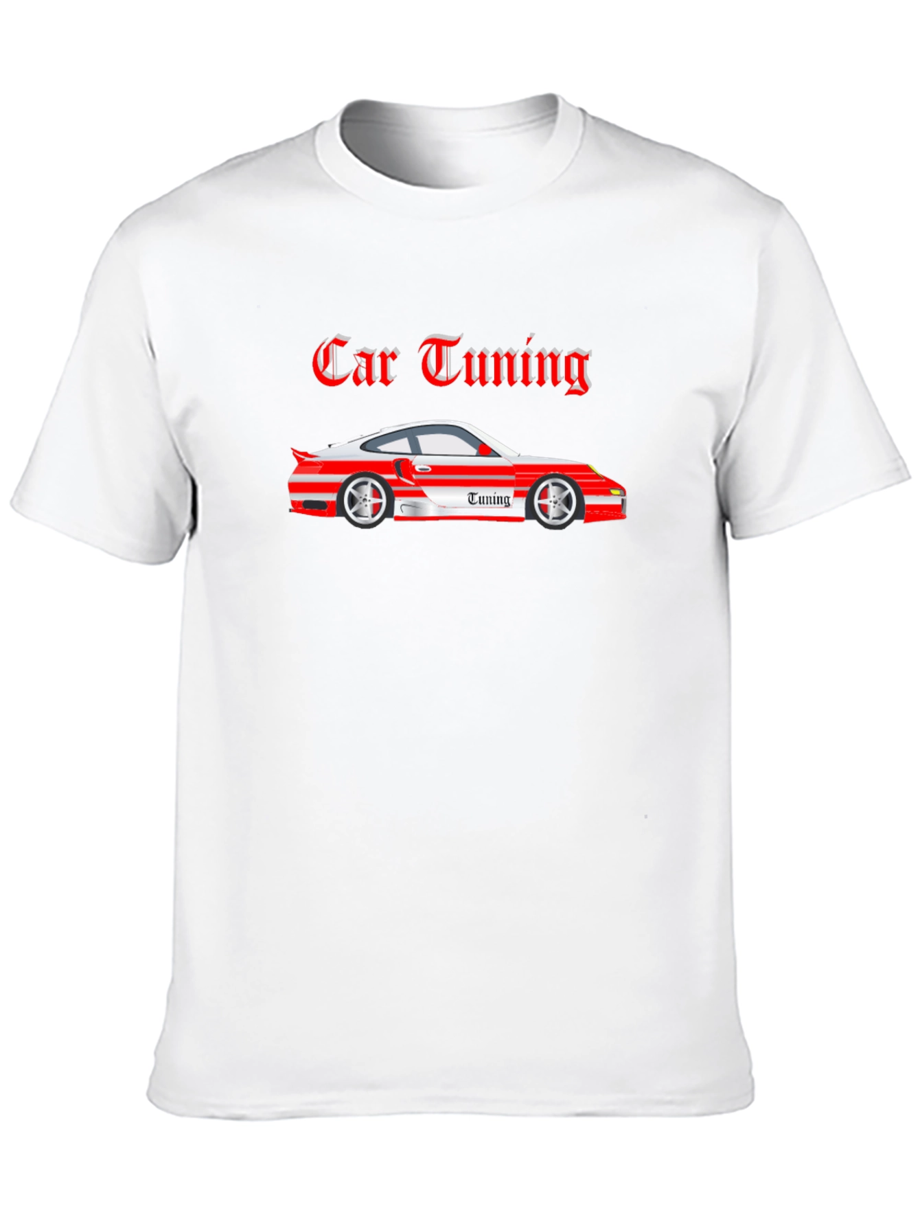 Car Tuning Graphic Tee - Automotive Enthusiast Shirt