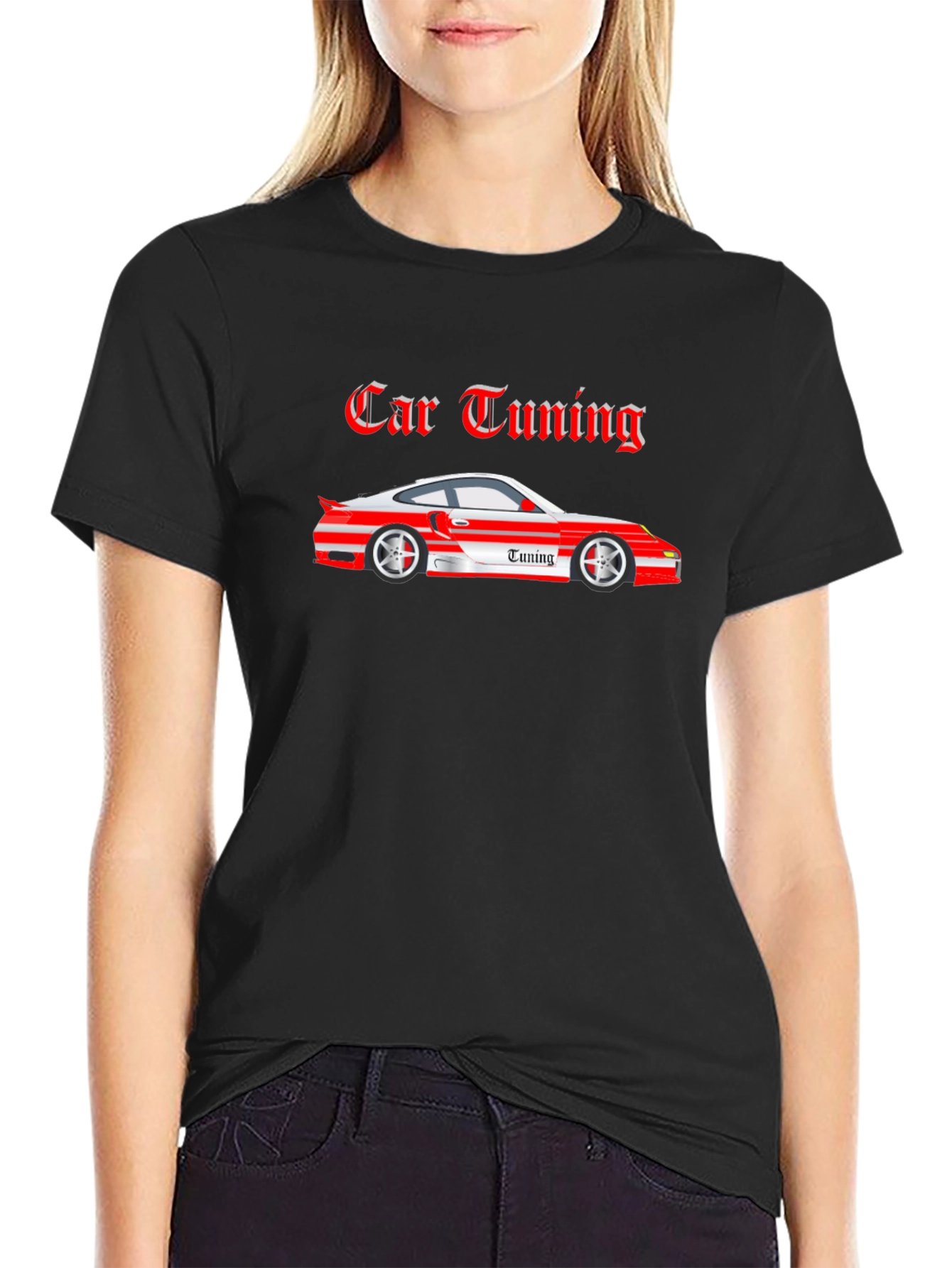 Car Tuning Graphic Tee - Automotive Enthusiast Shirt