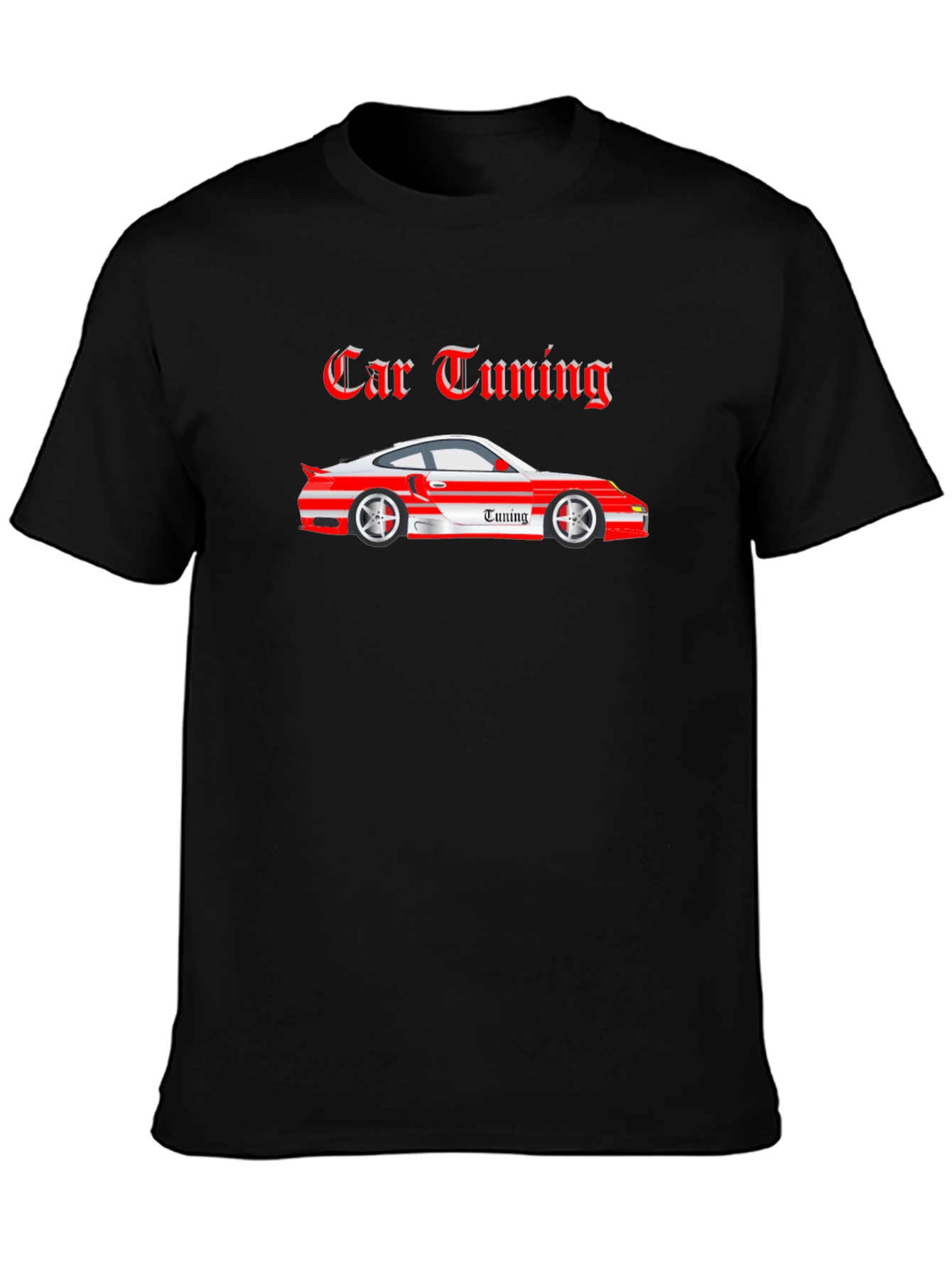 Car Tuning Graphic Tee - Automotive Enthusiast Shirt