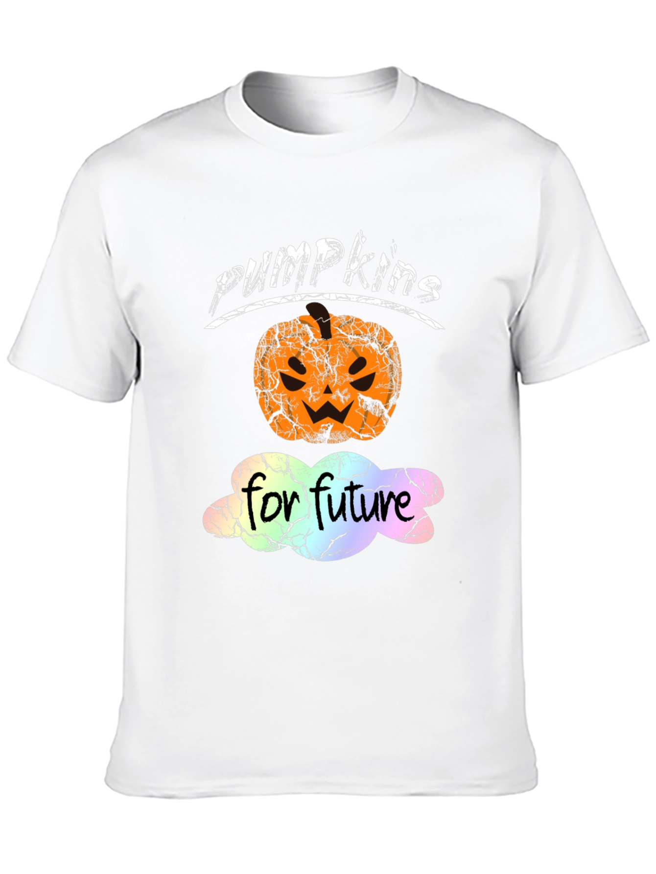 Pumpkins For Future Halloween Graphic Tee