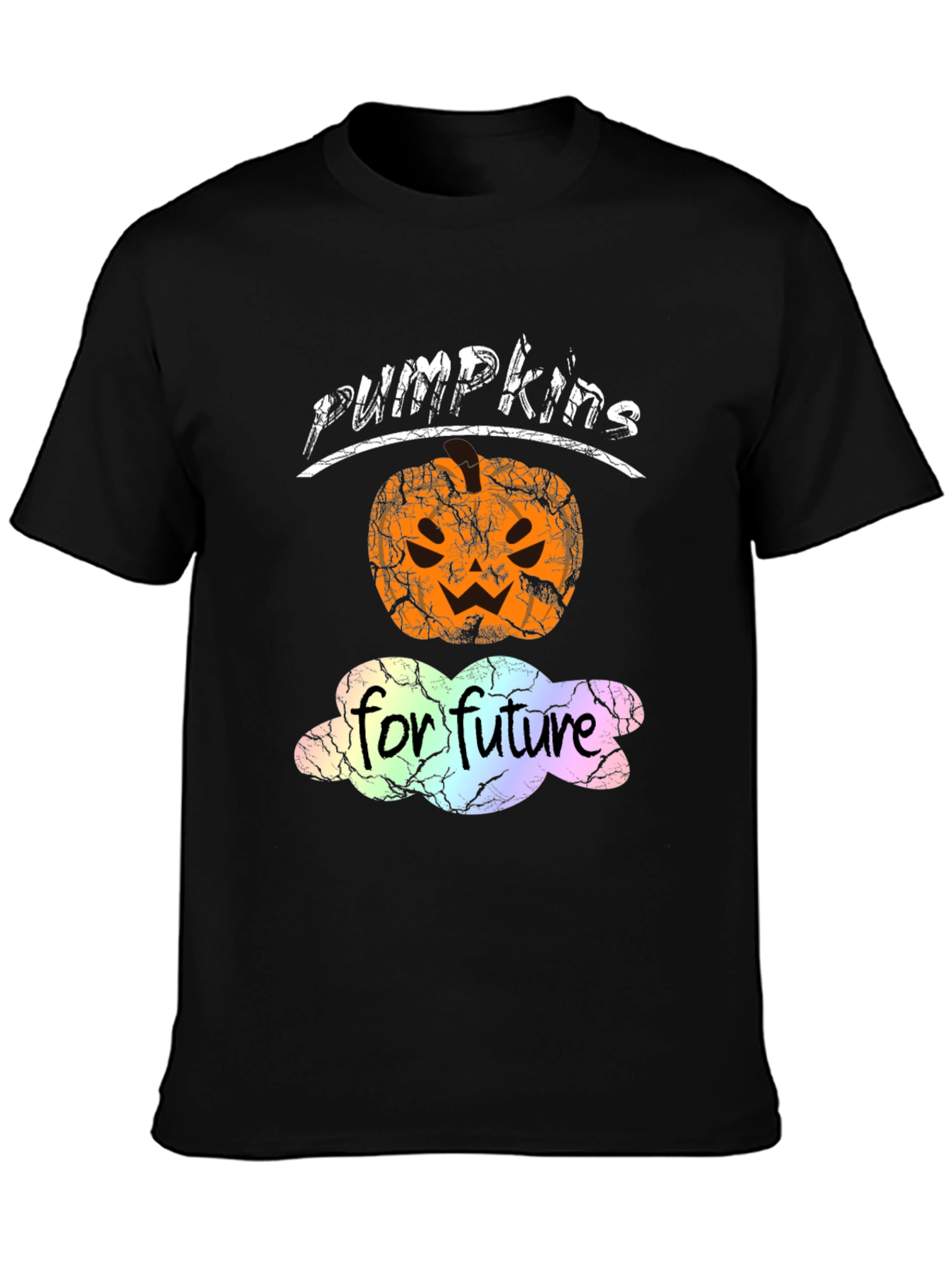 Pumpkins For Future Halloween Graphic Tee