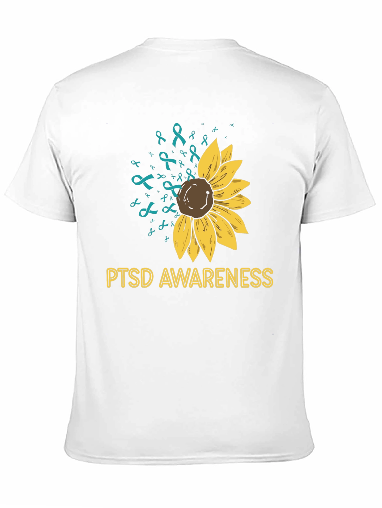 PTSD Awareness Sunflower Graphic Tee