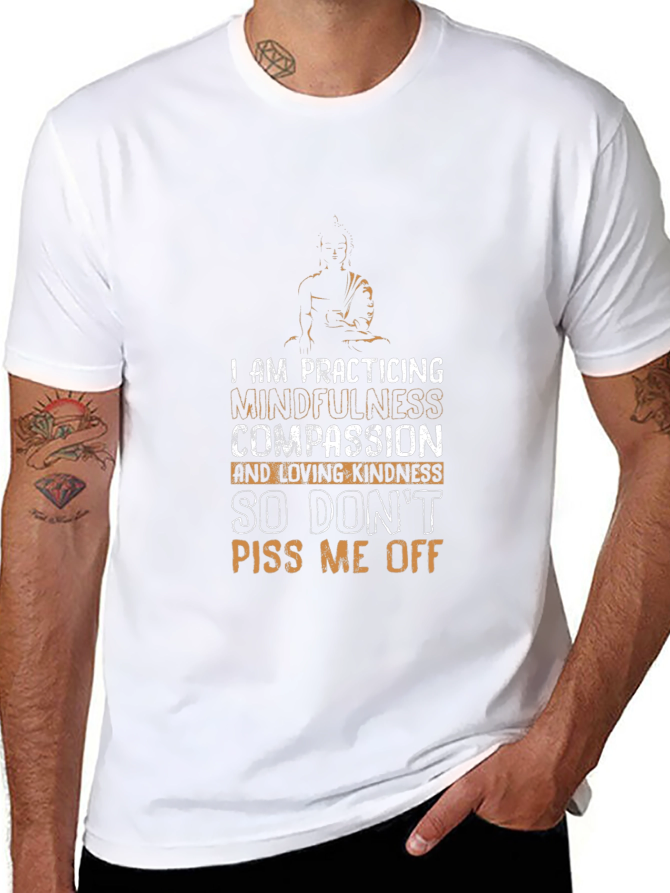 Mindfulness T-Shirt - Compassion & Loving Kindness