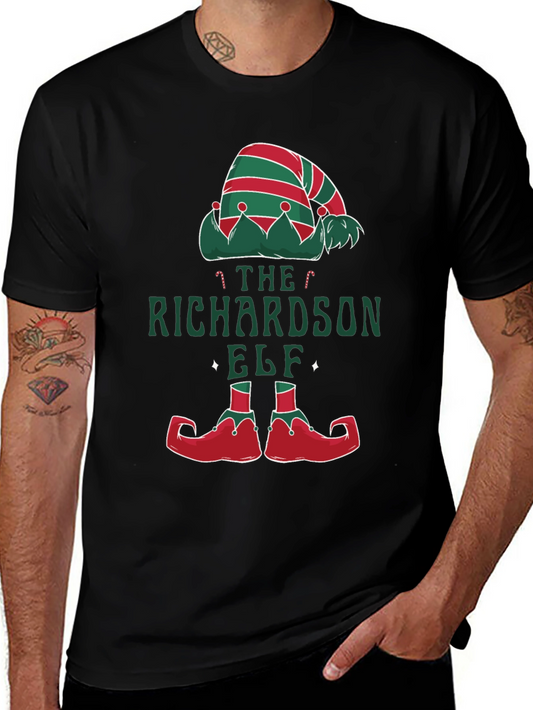 Richardson Elf Christmas T-Shirt Holiday Tee