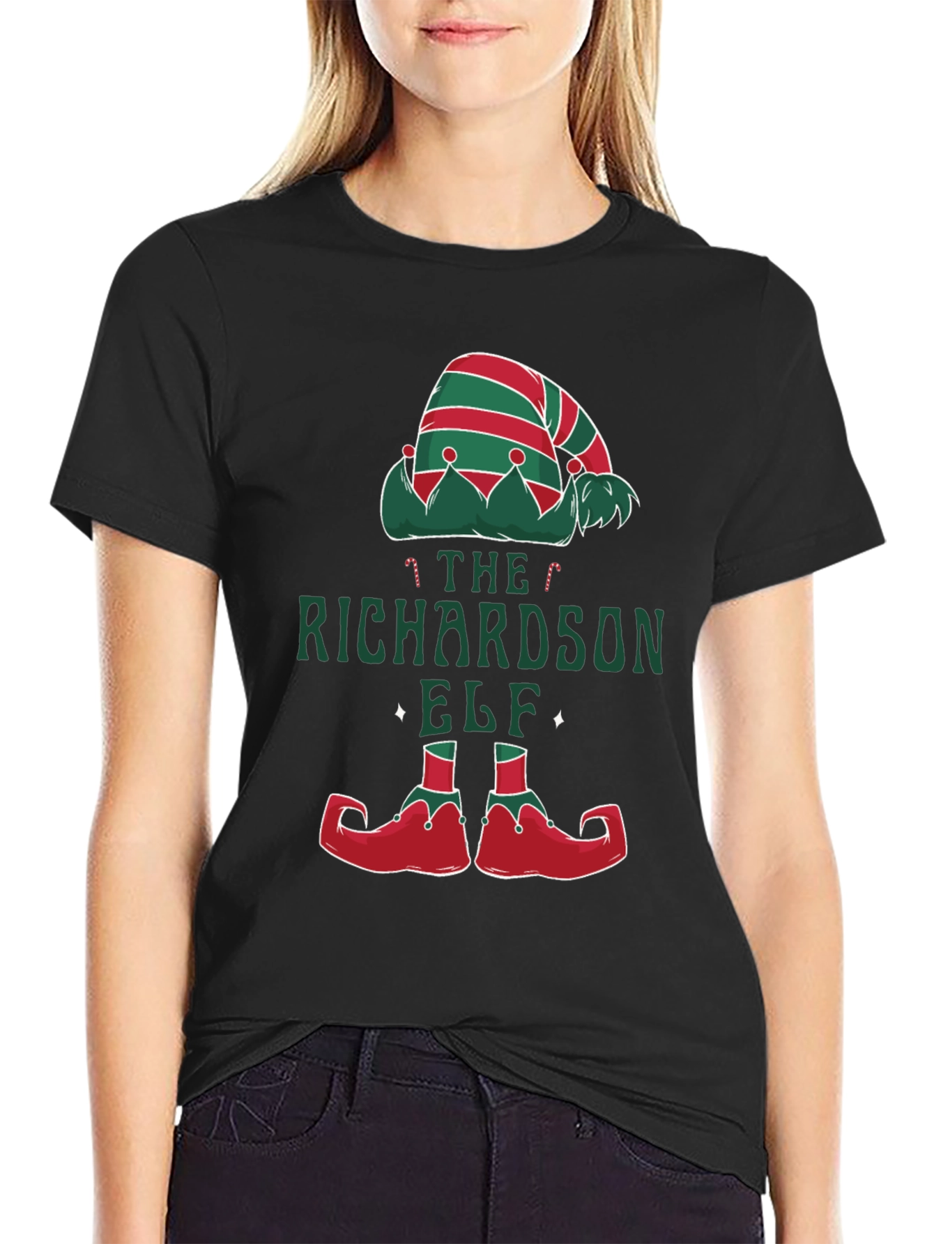 Richardson Elf Christmas T-Shirt Holiday Tee