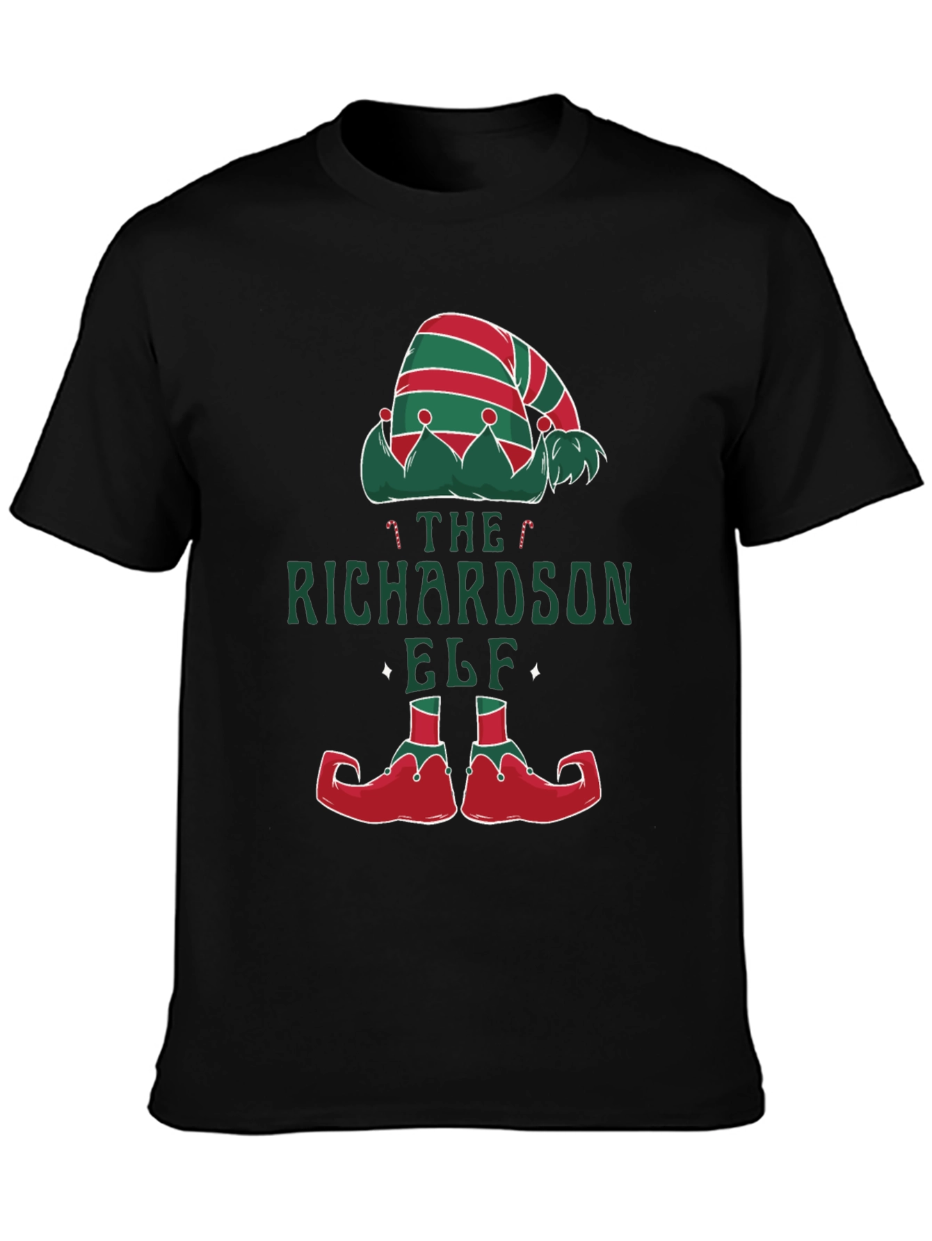 Richardson Elf Christmas T-Shirt Holiday Tee
