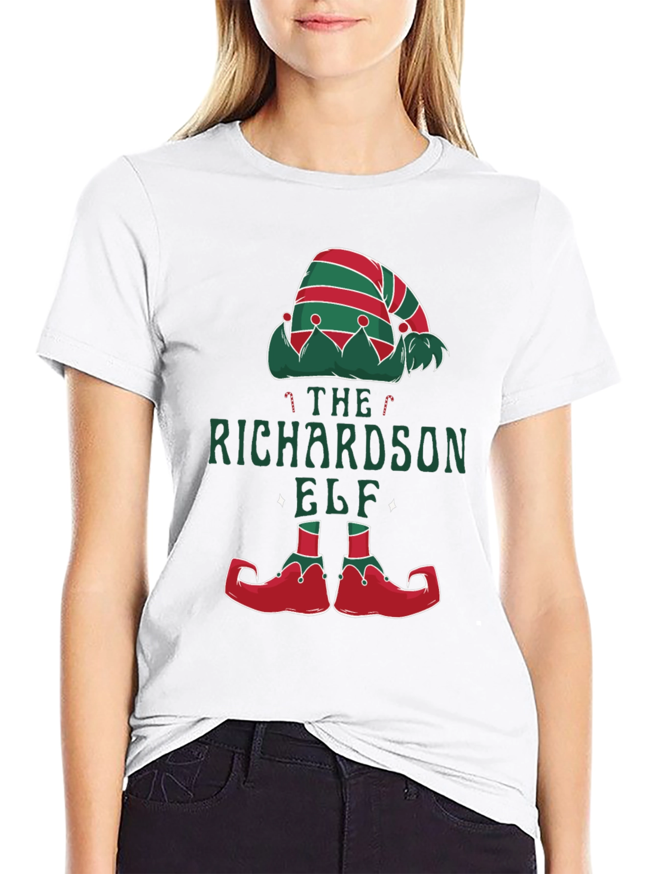 Richardson Elf Christmas T-Shirt Holiday Tee