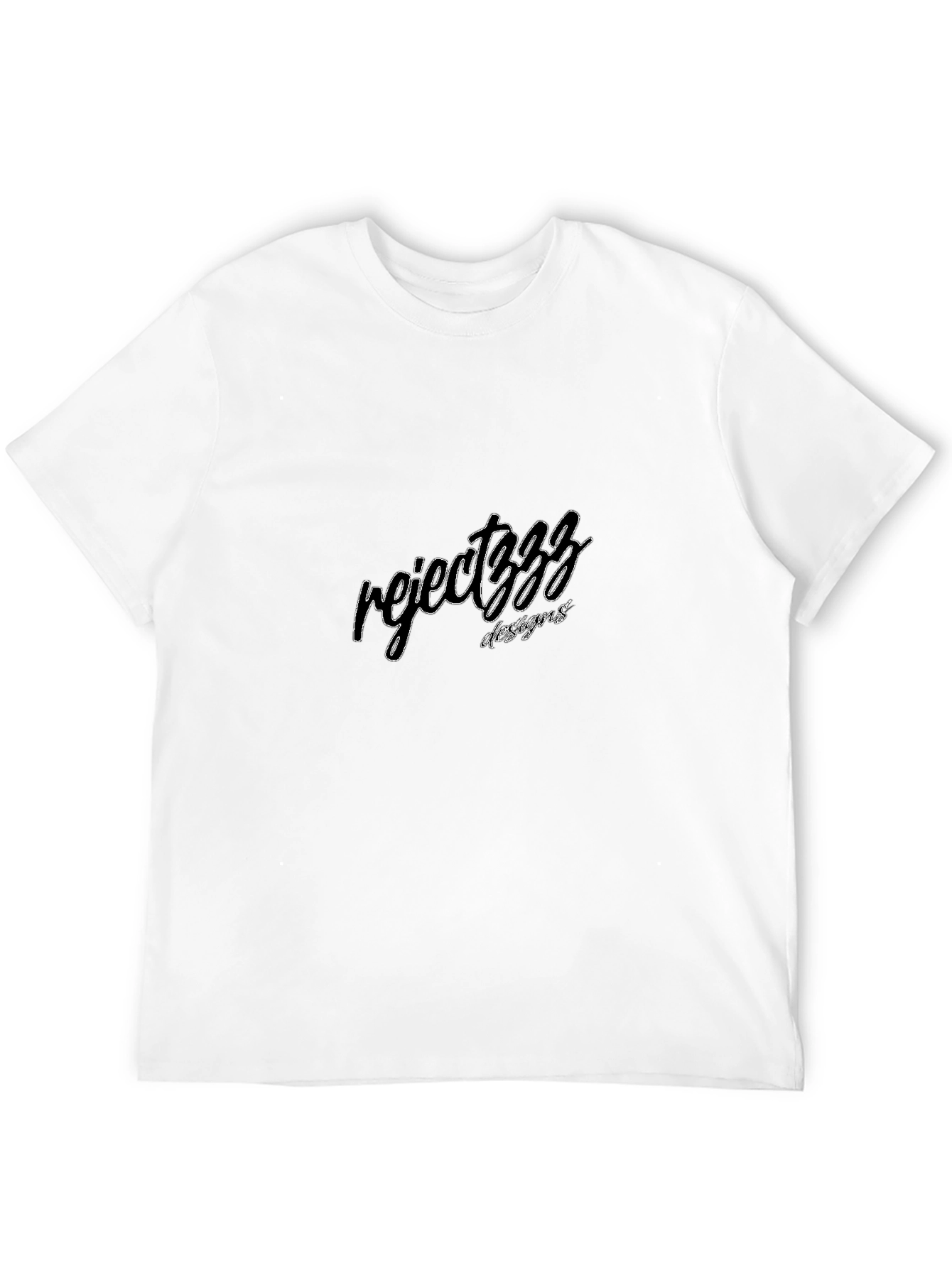 Reject 333 Designs Black T-Shirt - Modern Graphic Tee