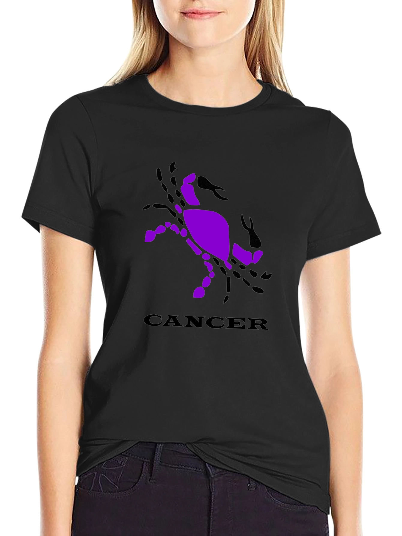 Cancer Zodiac Graphic T-Shirt